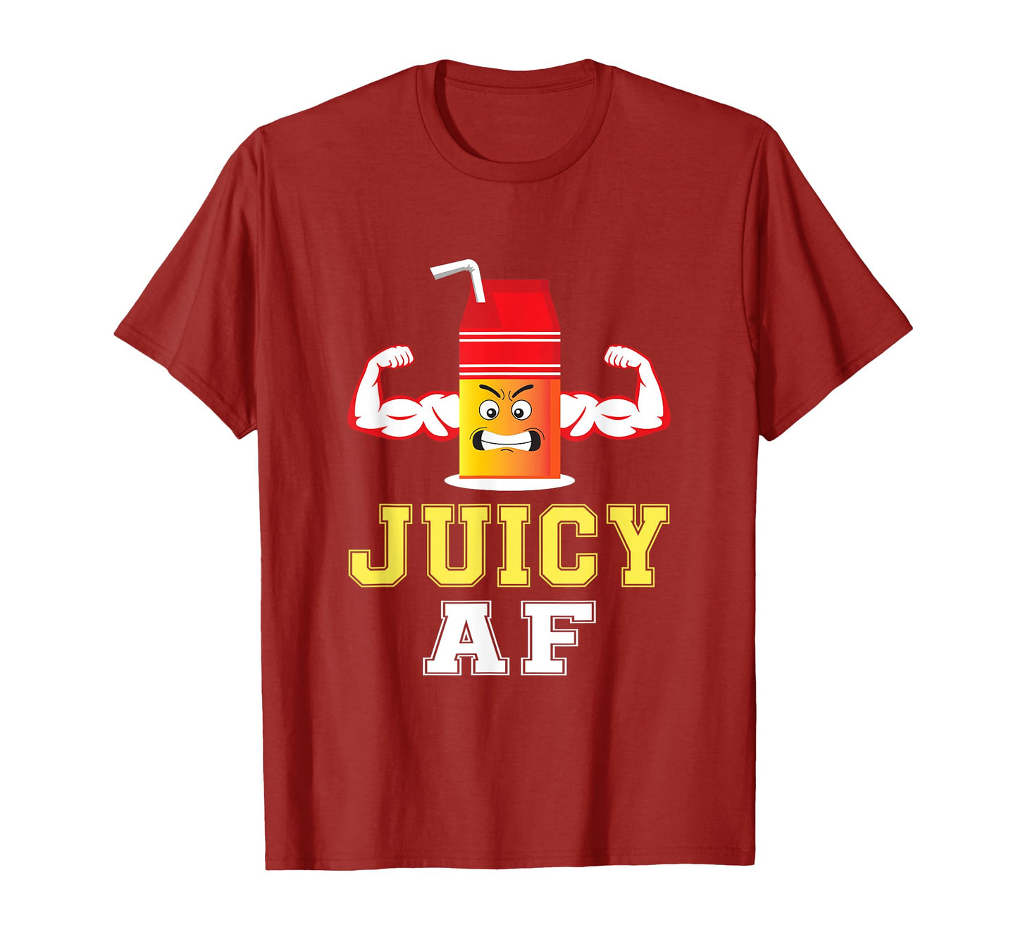 Juicy AF Juice Box Gym Fitness Shirt T-Shirt