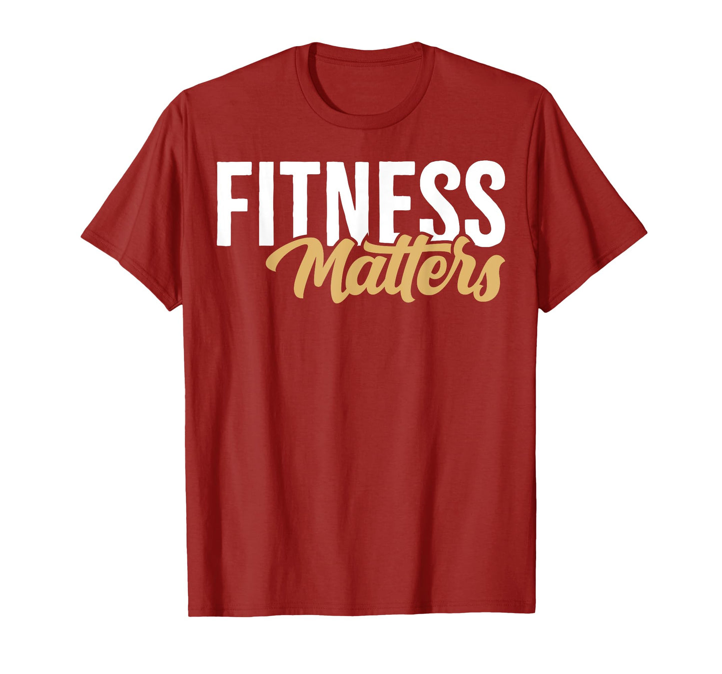 Fitness Matters Vintage Gym Workout T-Shirt