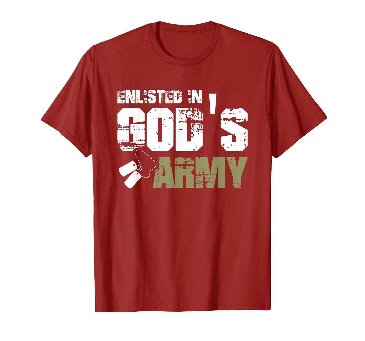 Enlisted In God's Army T-Shirt