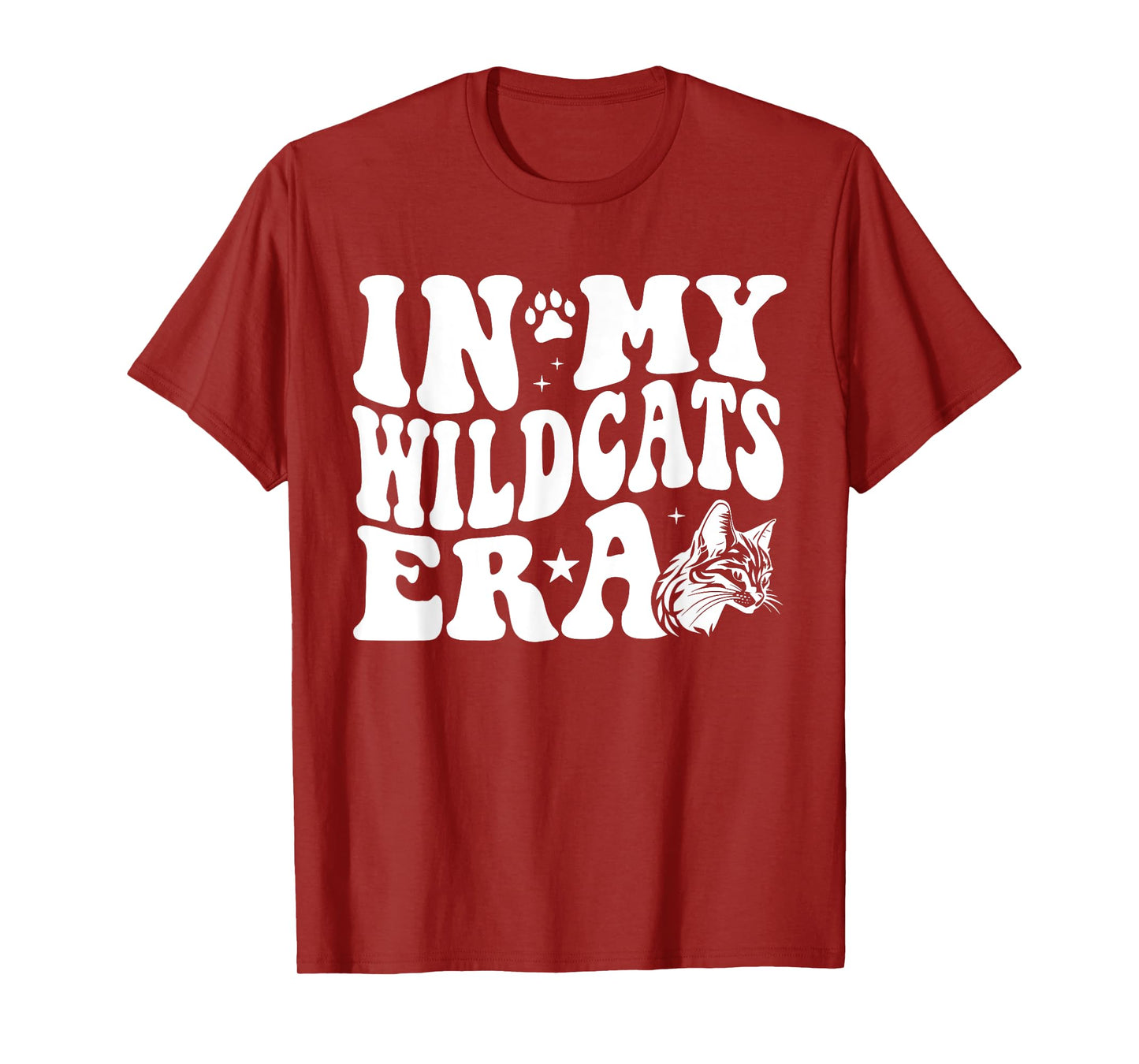 In My Wildcats Era for Wildcat Mascot Sports Fan T-Shirt