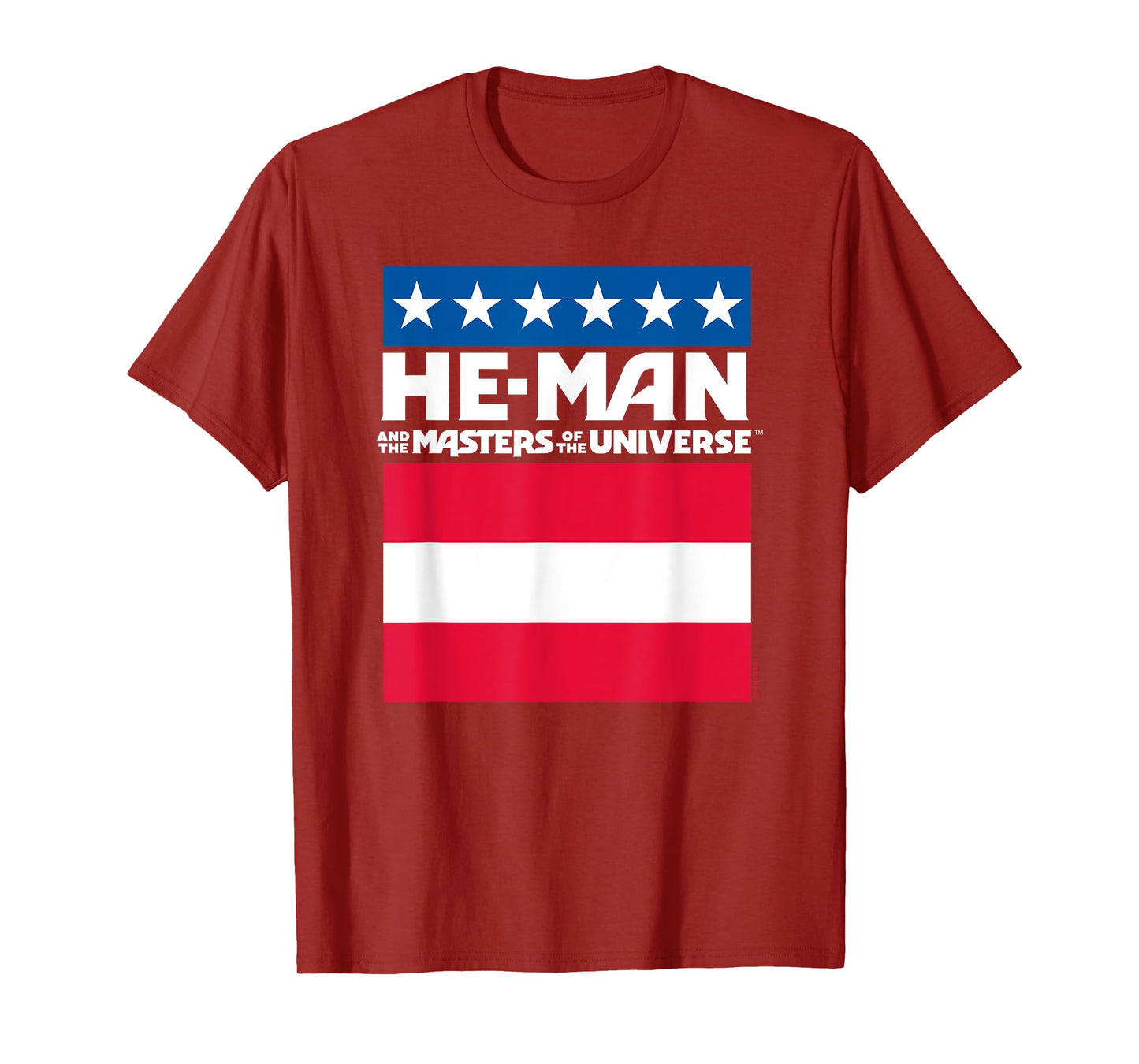 Masters Of The Universe - He-Man Logo Flag T-Shirt