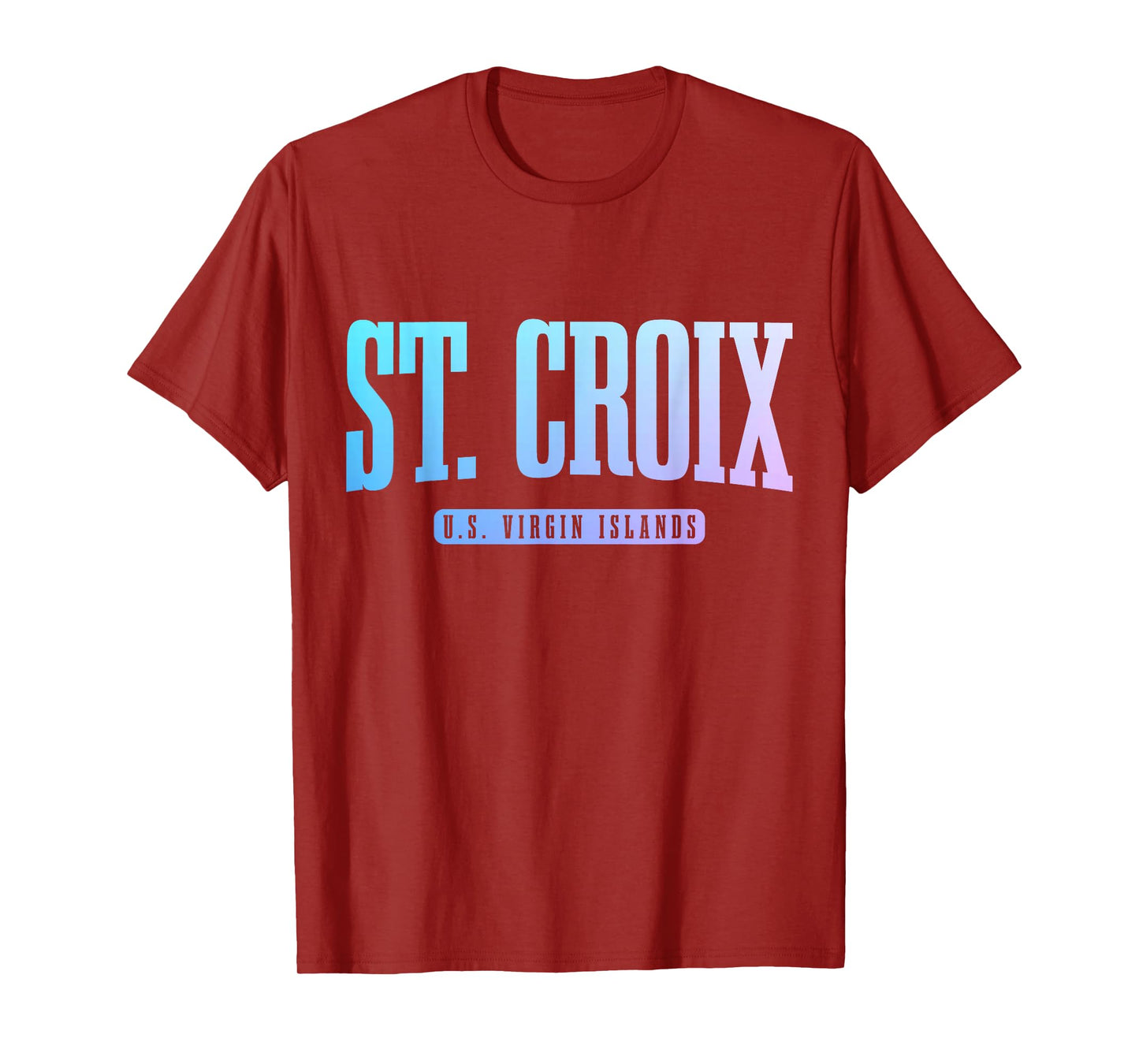 St. Croix US Virgin Islands USVI Pride Souvenir T-Shirt