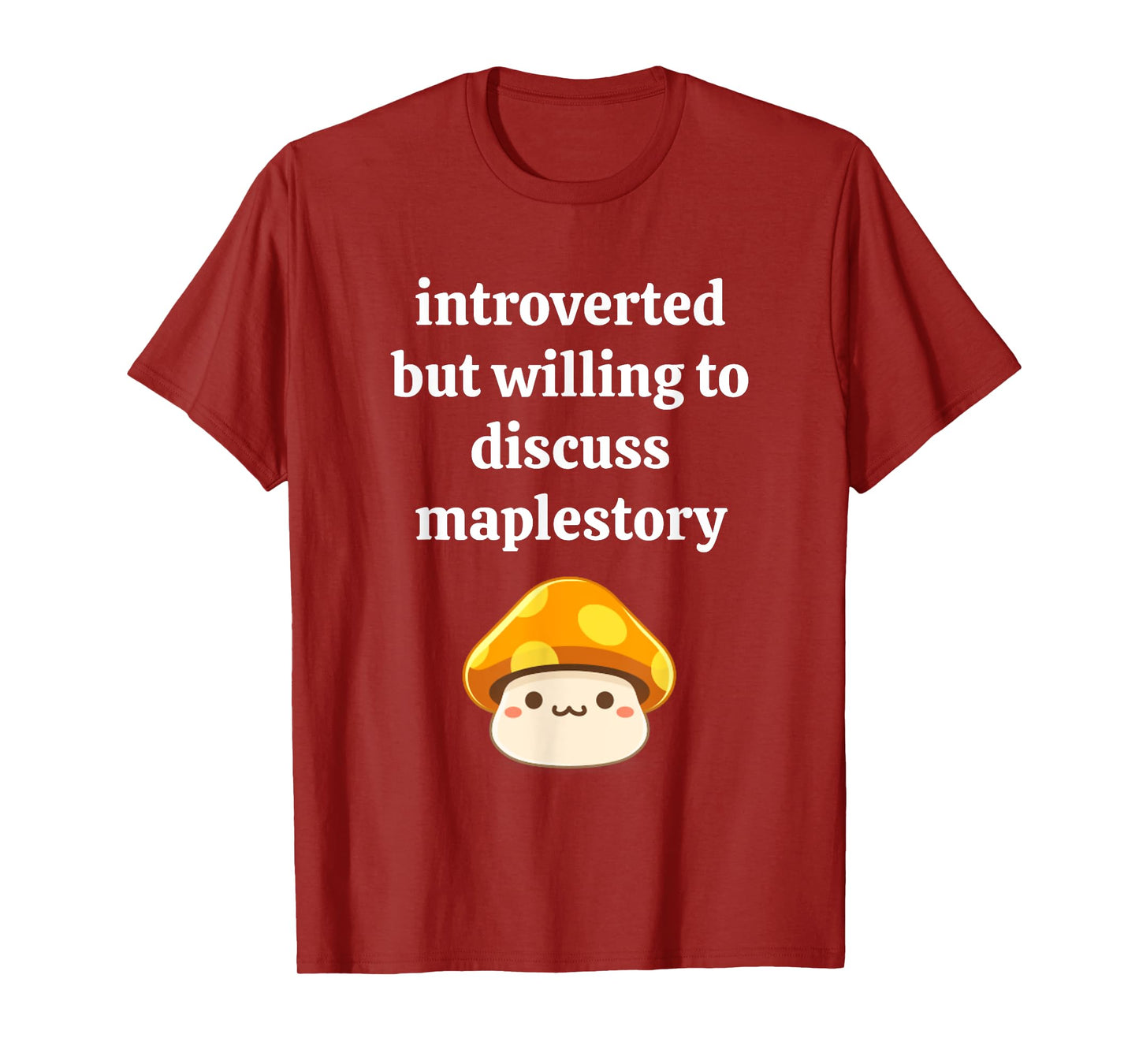 MapleStory Reboot Shadower Nostalgia Server Nodes Training T-Shirt