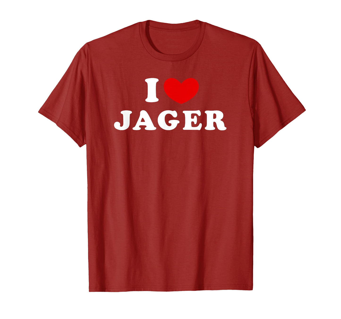 I Love Jager, I Heart Jager T-Shirt