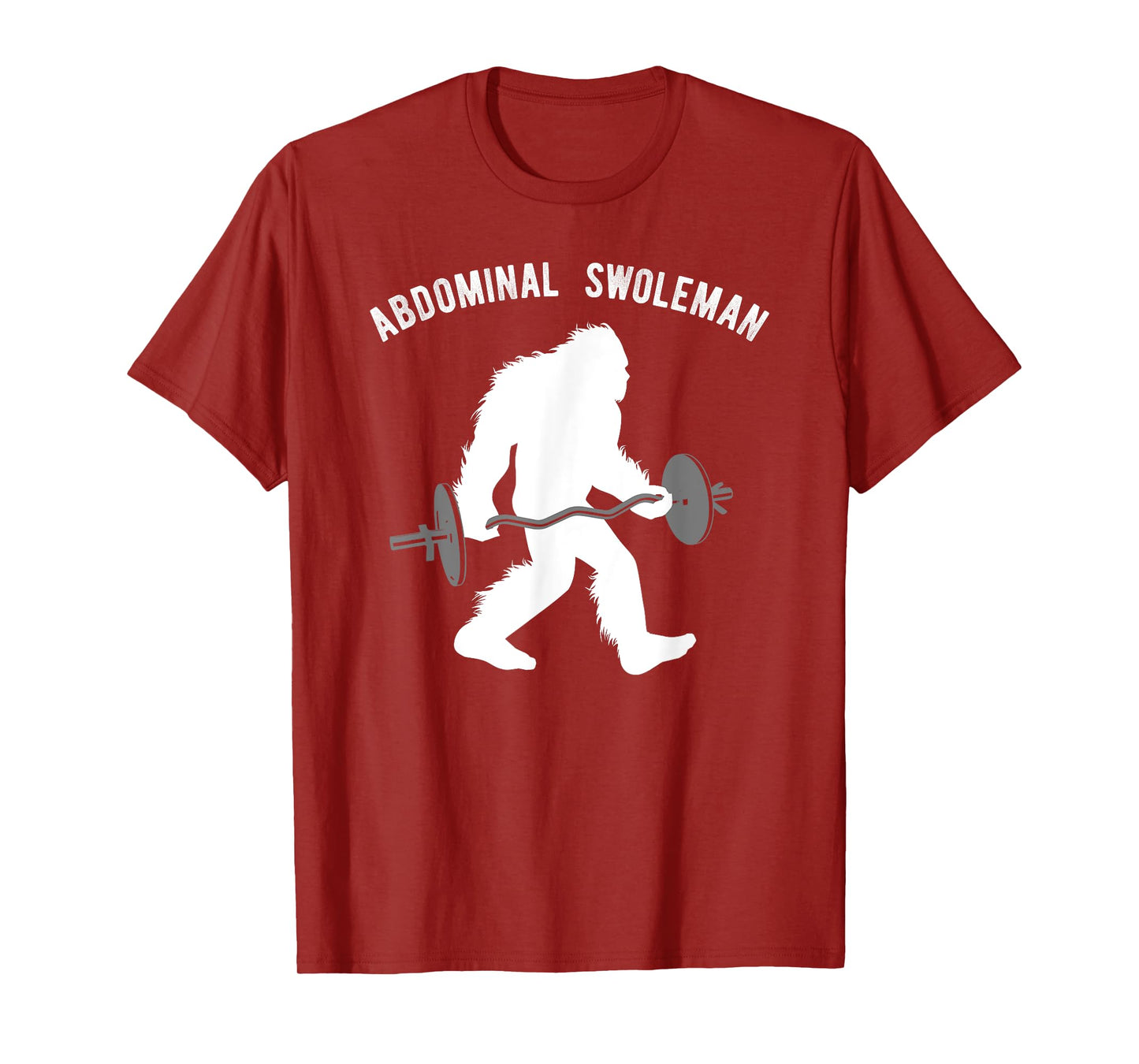 Fun Lifting Yeti Shirt, Abdominal Swoleman Tee Gift T-Shirt