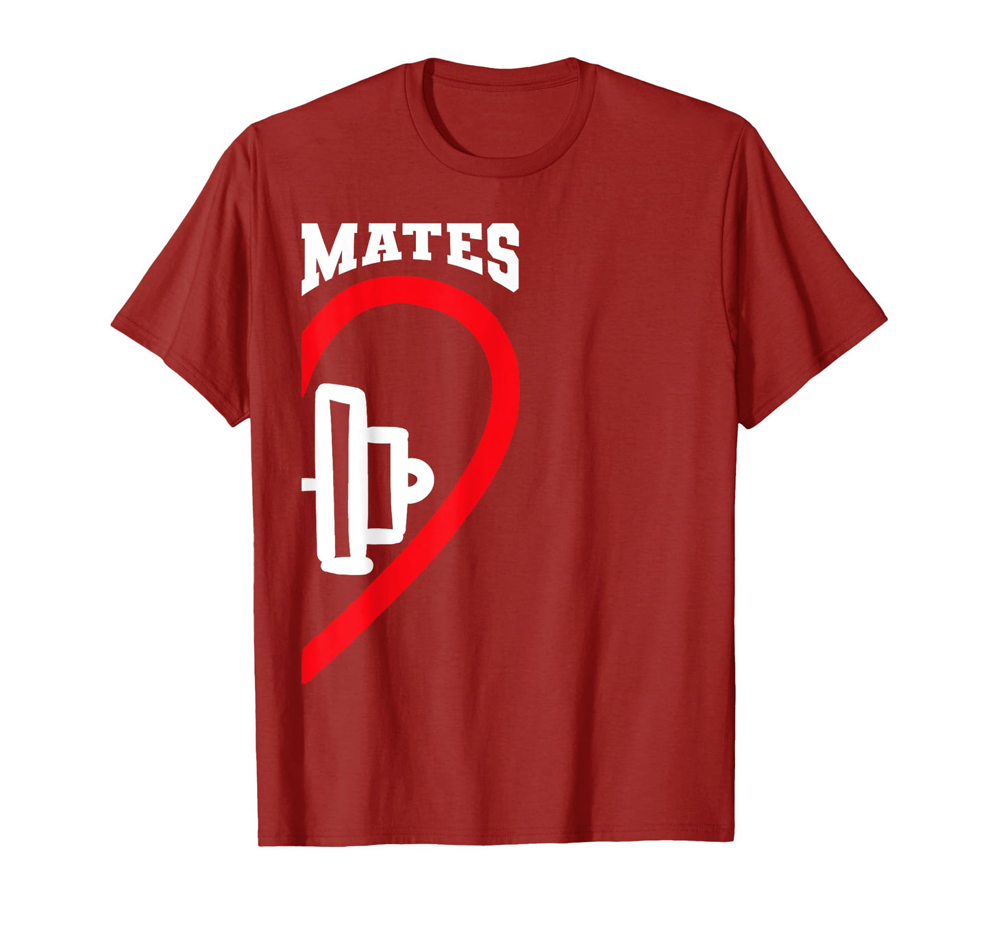 Swole Mates Cute Workout Matching Couples Valentine Day Gym T-Shirt