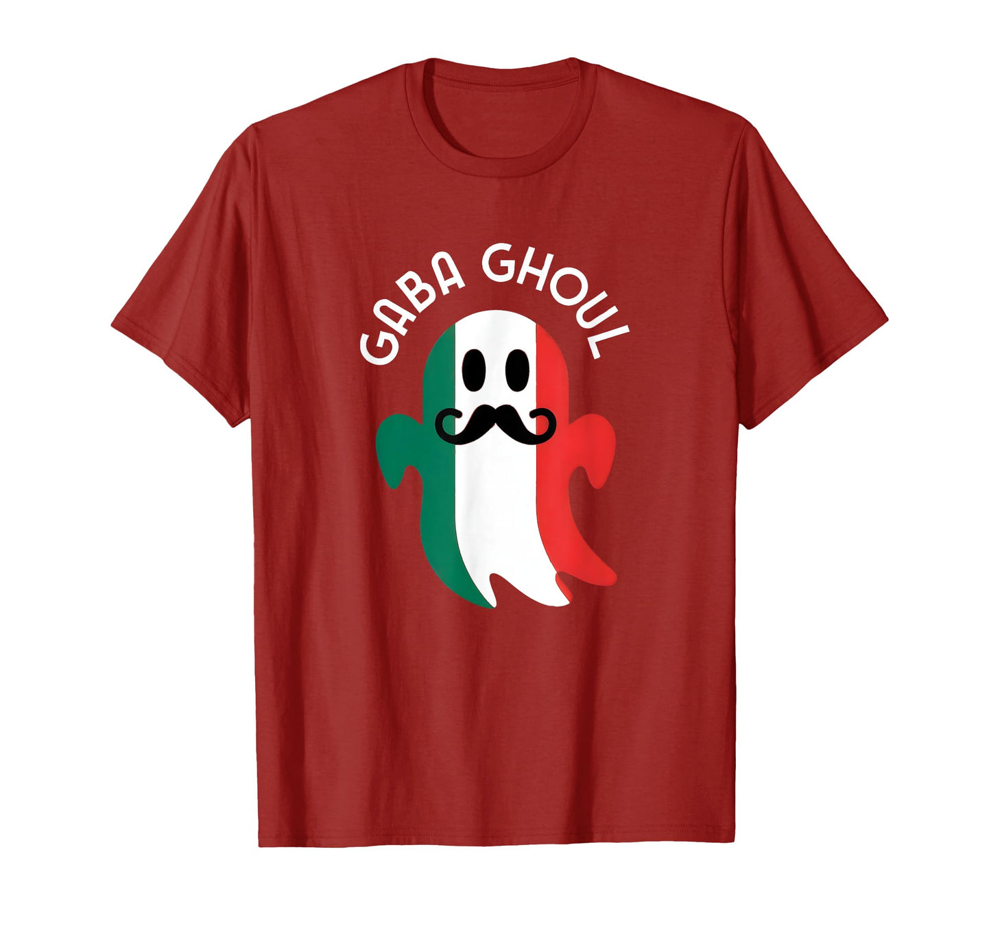 Funny Italian Ghost Halloween Pun Gaba Ghoul T-Shirt