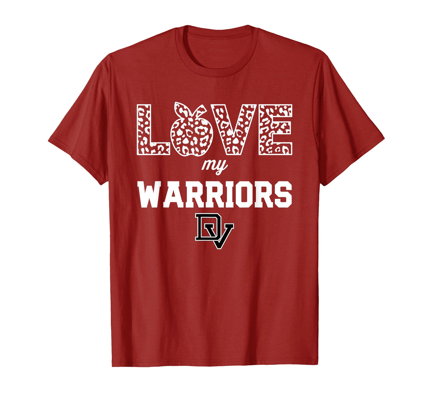 Delaware Valley Warriors Logo Love My Team HS T-Shirt