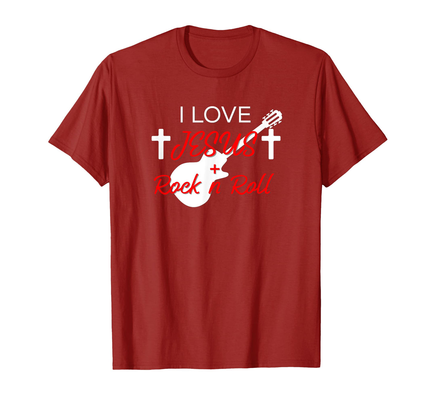 I Love Jesus and Rock n Roll T-Shirt