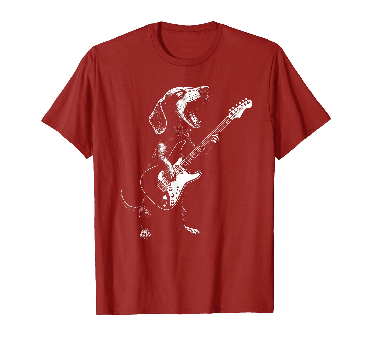 dachshund playing guitar T-Shirt