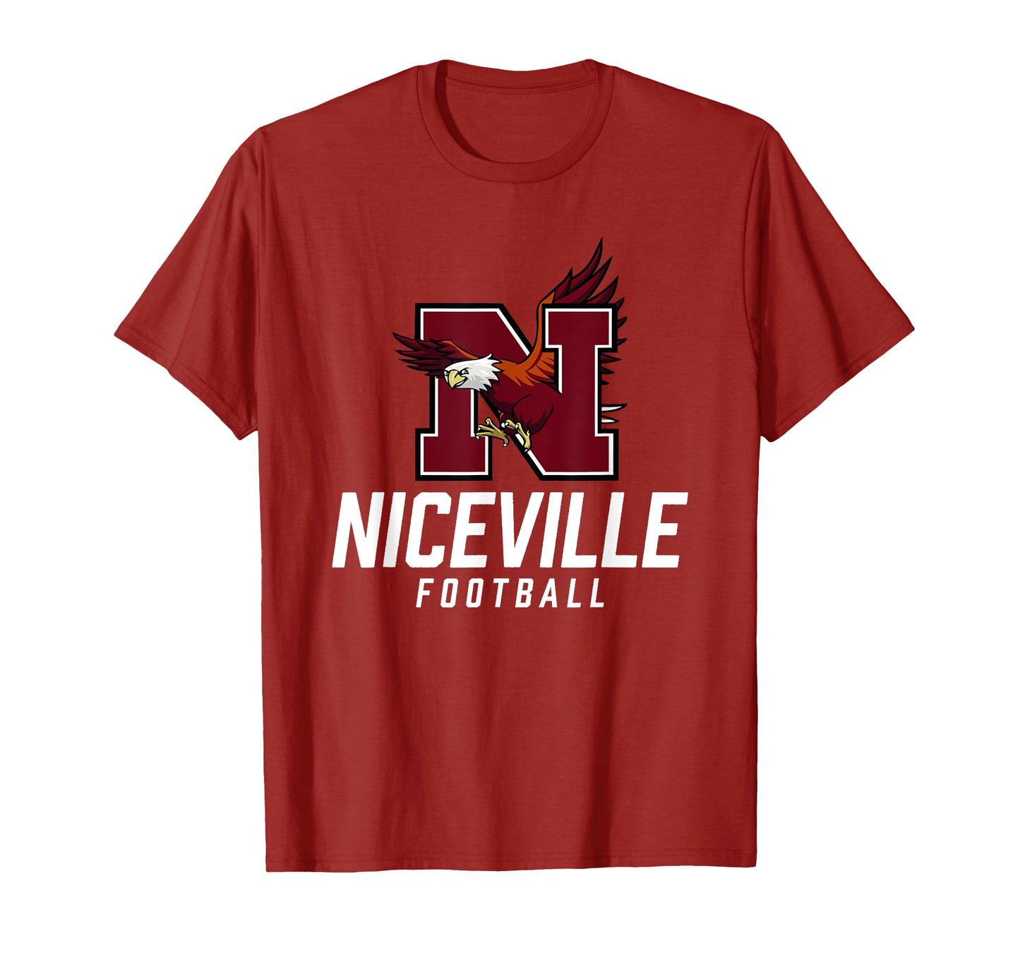 Niceville Eagles Logo Football Team HS T-Shirt