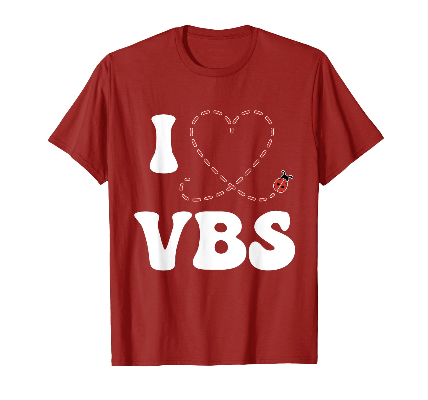 I Love VBS 2025 Vacation Bible School Ladybug VBS Team T-Shirt