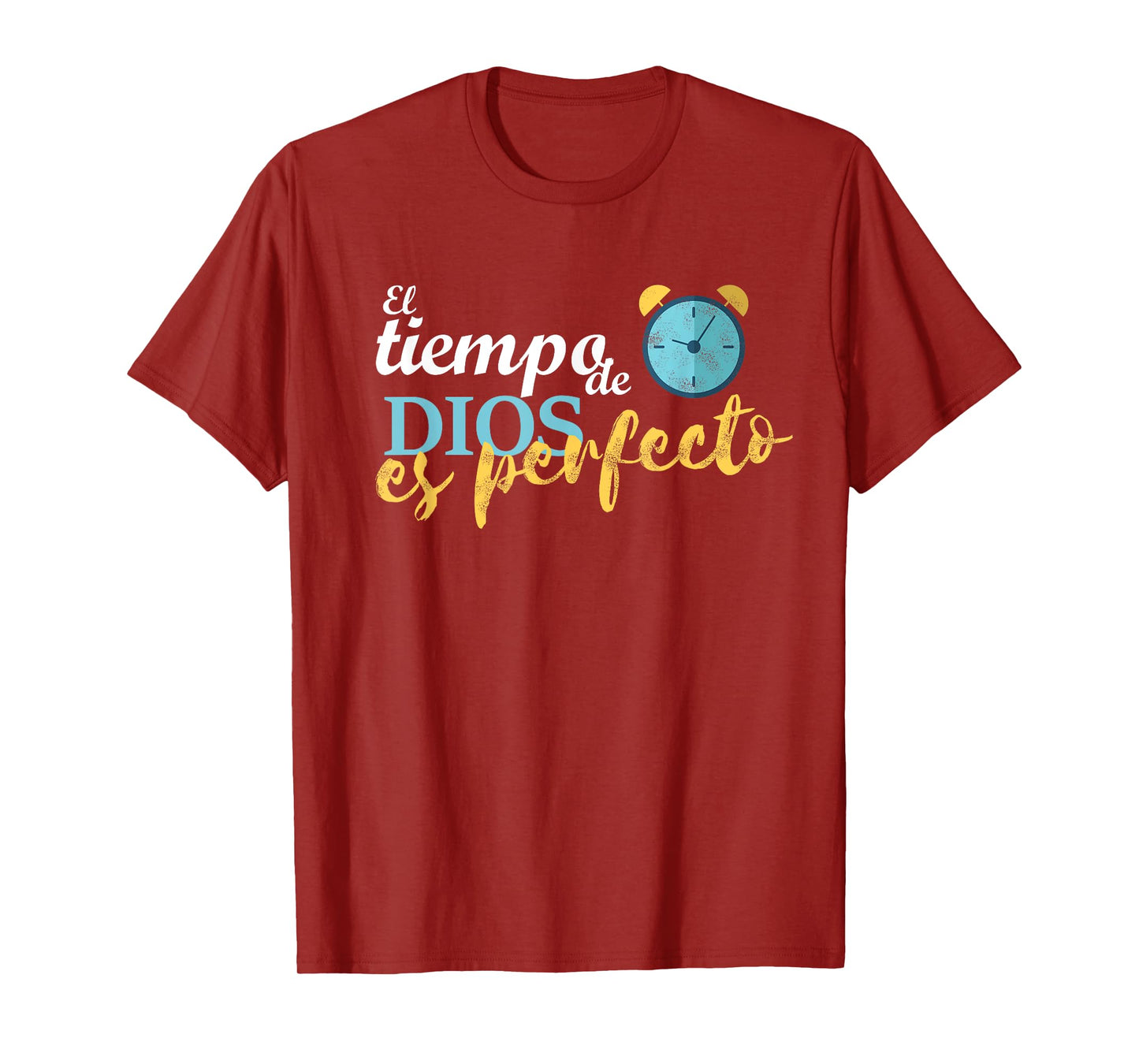 El tiempo de Dios es perfecto Jesus Cristo espanol spanish T-Shirt
