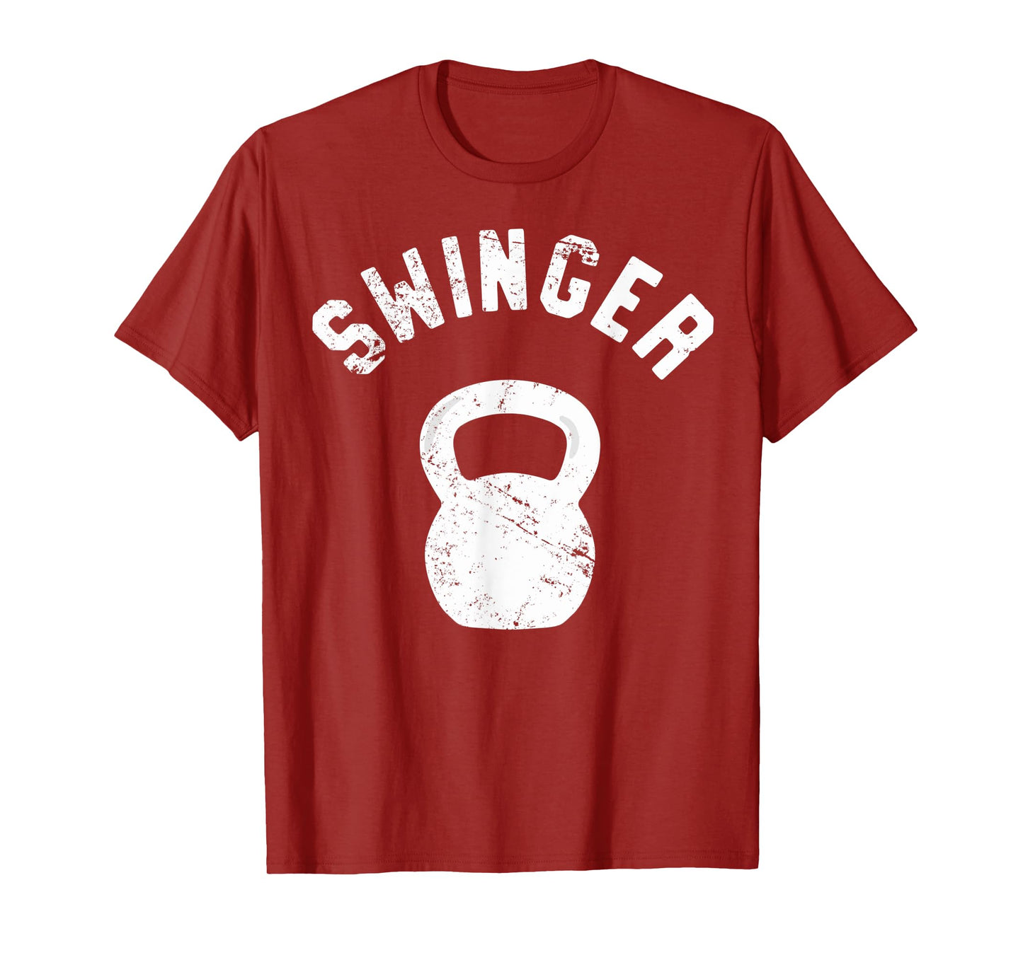 Swinger, Funny Kettlebell Workout Pun Gift T-Shirt