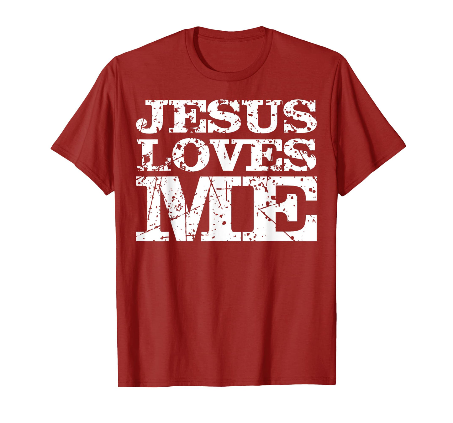 Jesus Loves Me Sacrifice Messiah sacrifice protestant retro T-Shirt