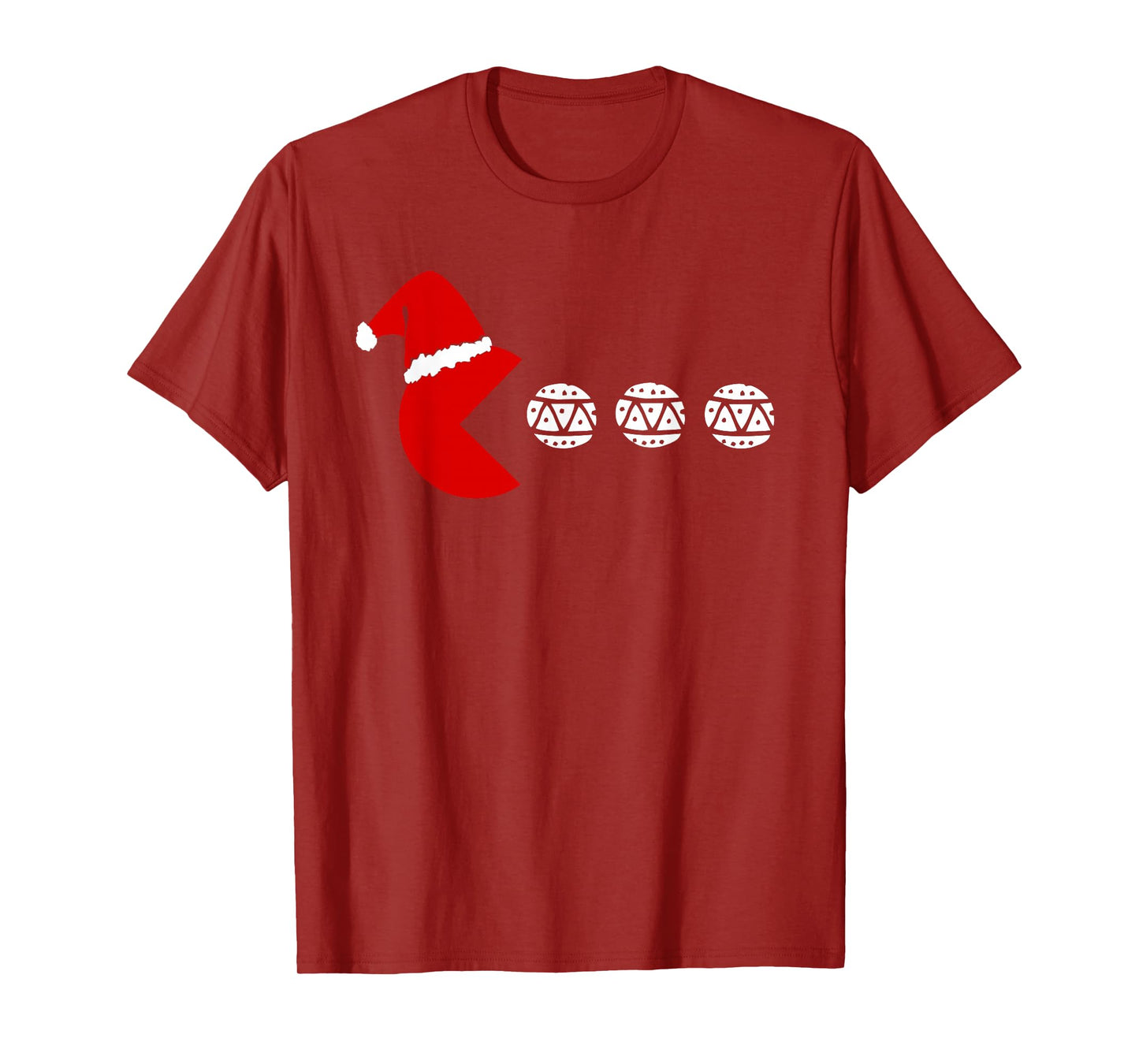 Funny Gamer Christmas Retro Arcade Santa Holiday Humor T-Shirt