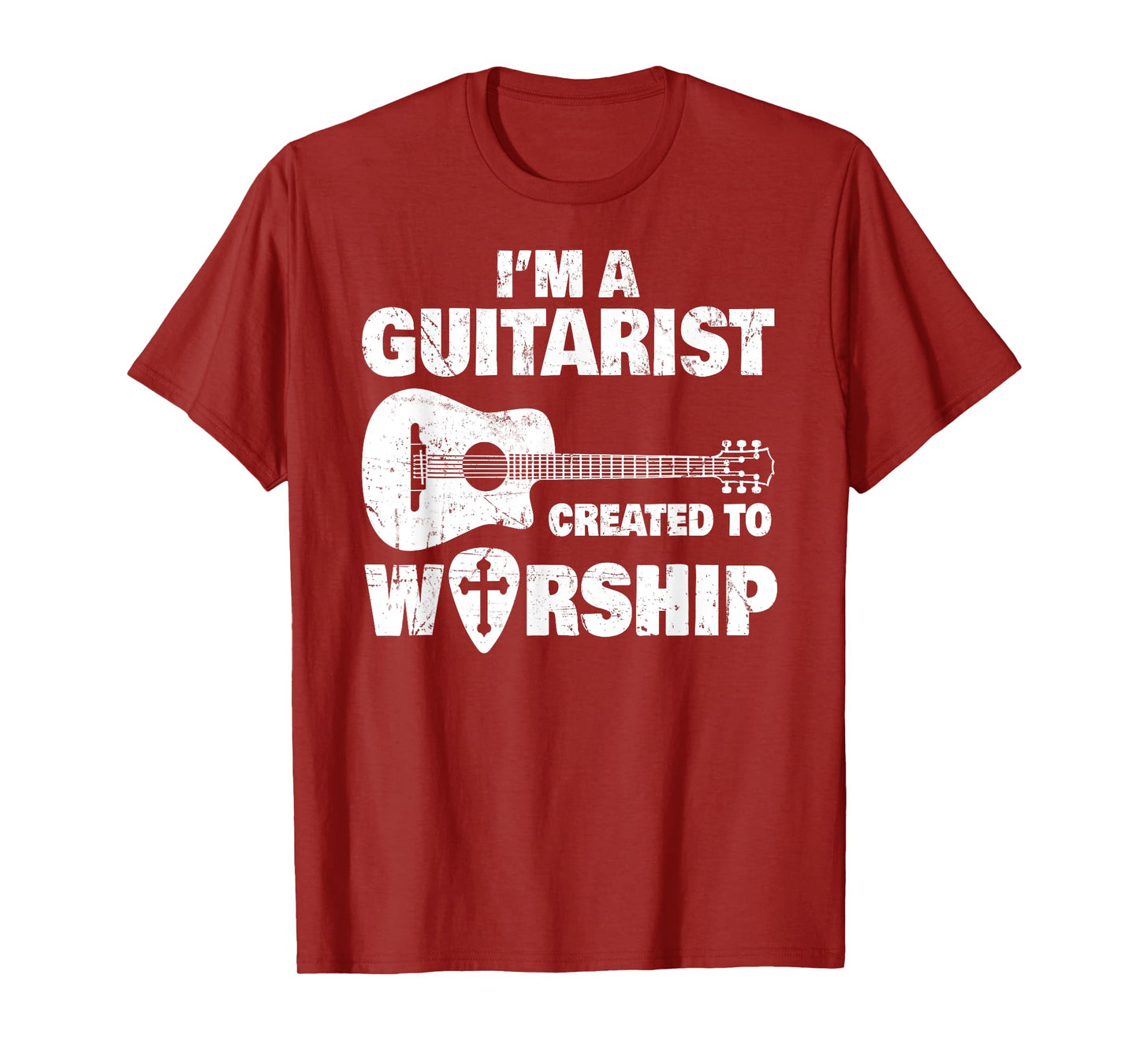 Christian Music Church Guitar Jesus T-Shirt Rock Band Gift T-Shirt