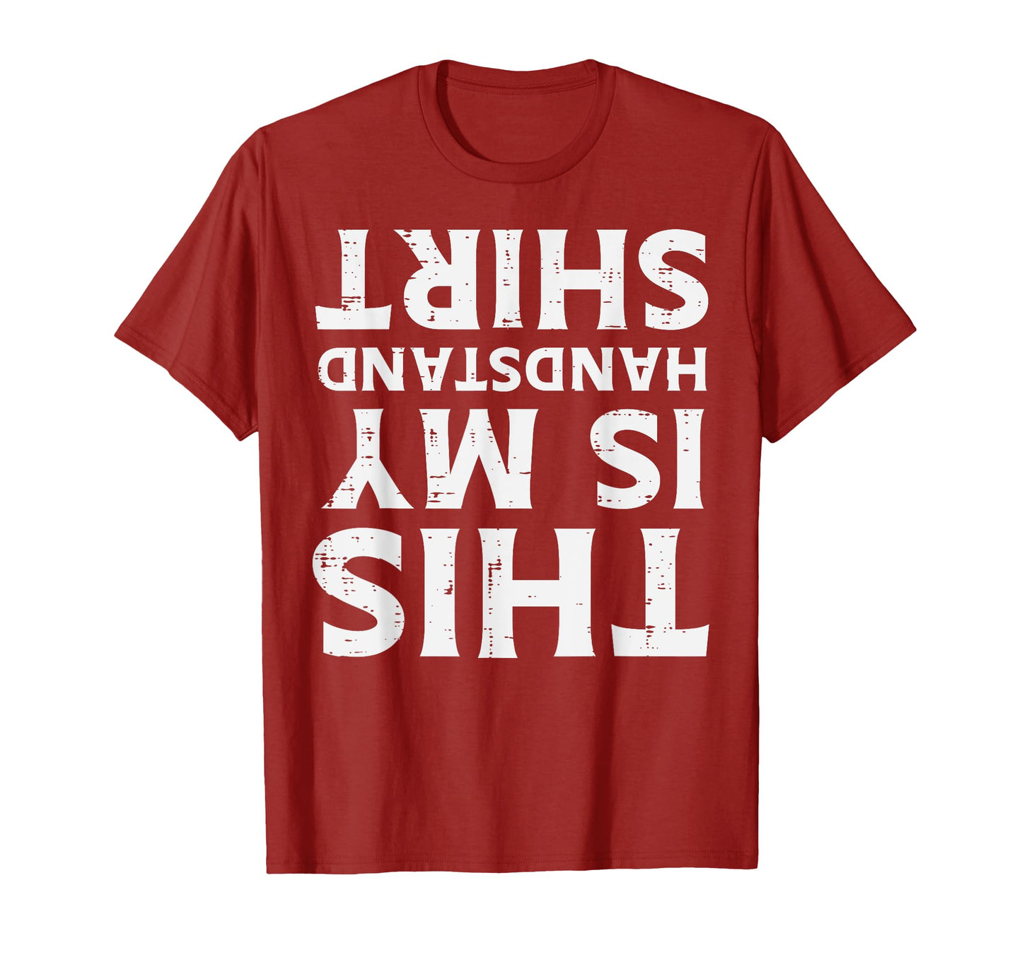 Gym This My Handstand Shirt Fun Gymnastics Fitness Women Men T-Shirt