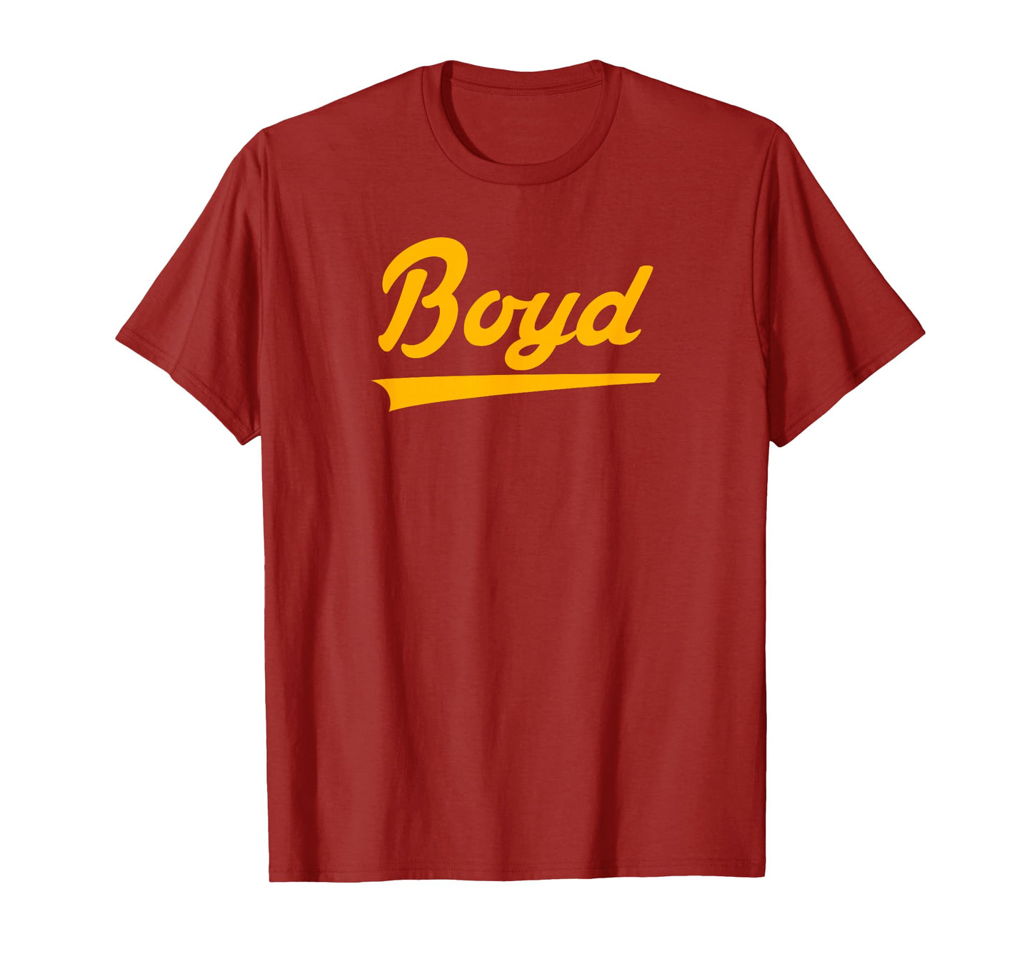 Boyd High School Vintage Swoosh T-Shirt