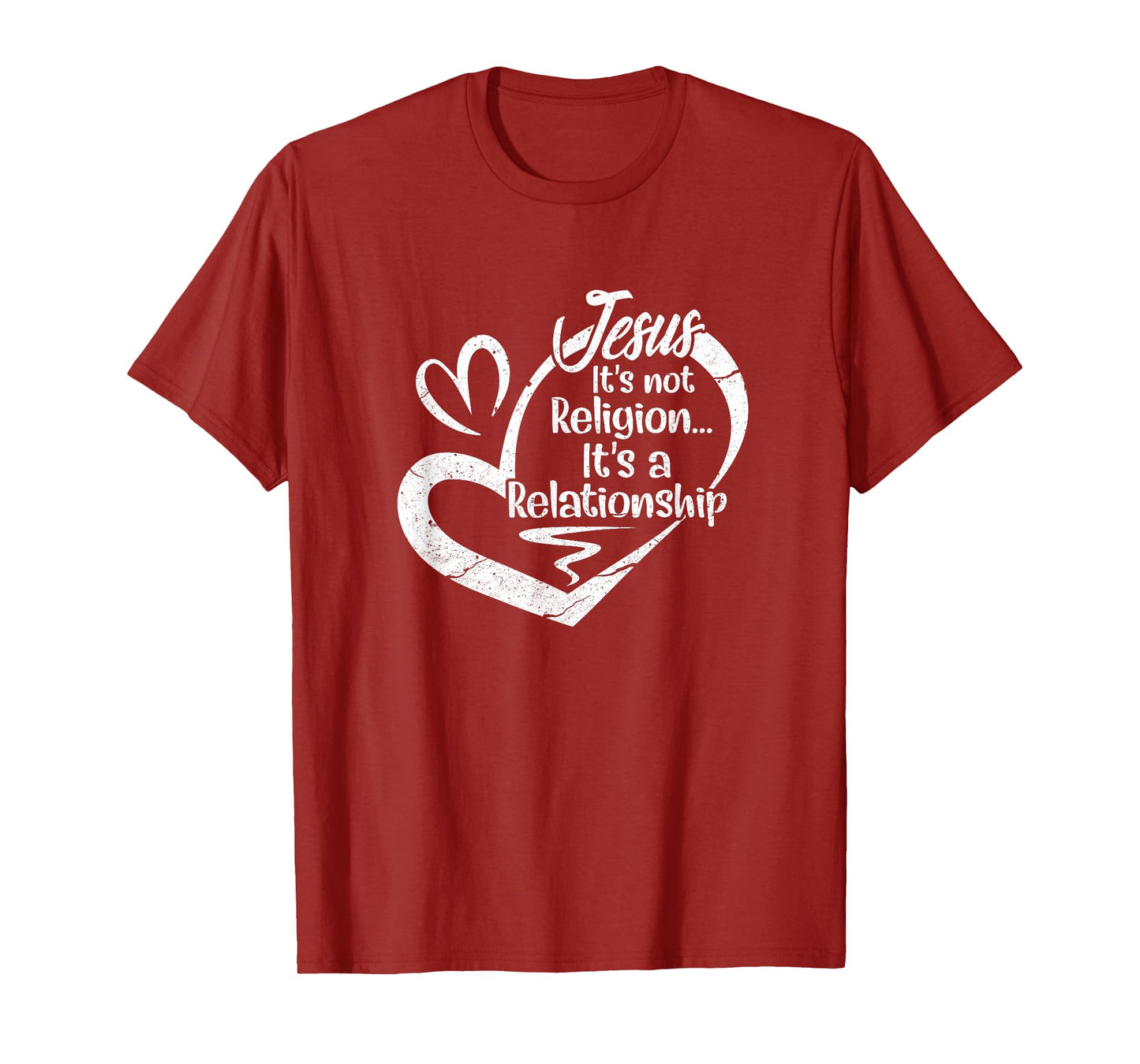 It's Not A Religion It's A Personal Relationship Christian T-Shirt