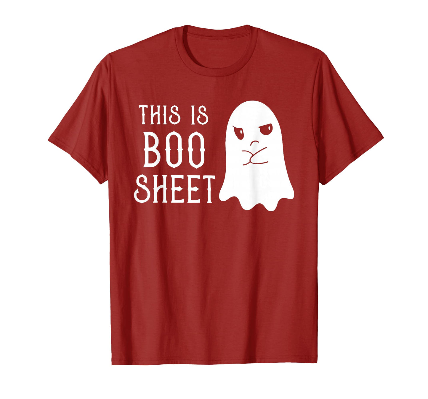 This is Boo Sheet Ghost Halloween Costume Men Women T-Shirt