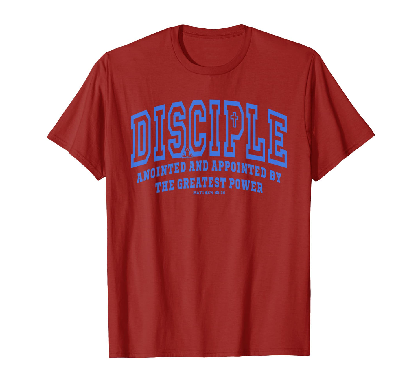EJSulu Christian Warriors DISCIPLE ANOINTED AND APPOINTED Christian Bible Verse Design Unisex-Kids T-Shirt Black Small