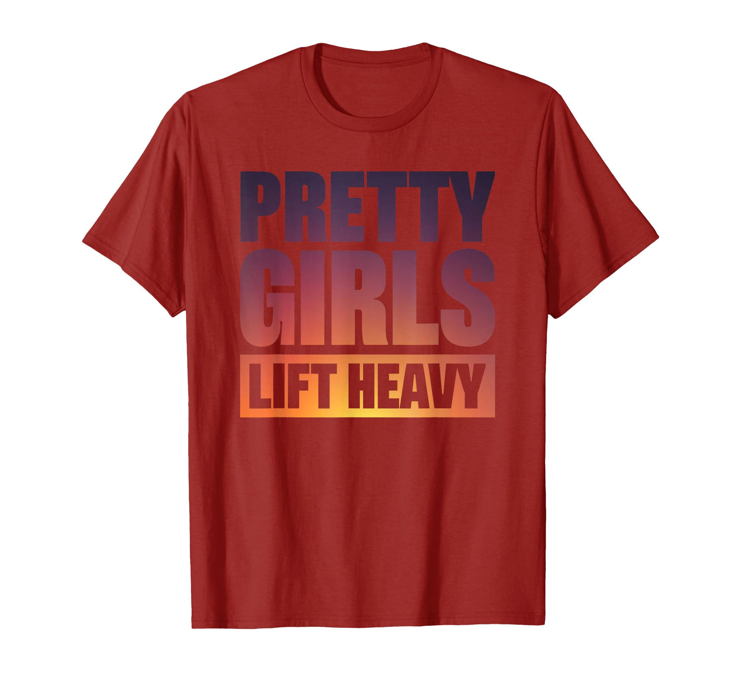 Weightlifting Fitness Gym Girl Powerlifter Women's Black Crew Neck Short Sleeve Modern Classic Regular Fit T-Shirt