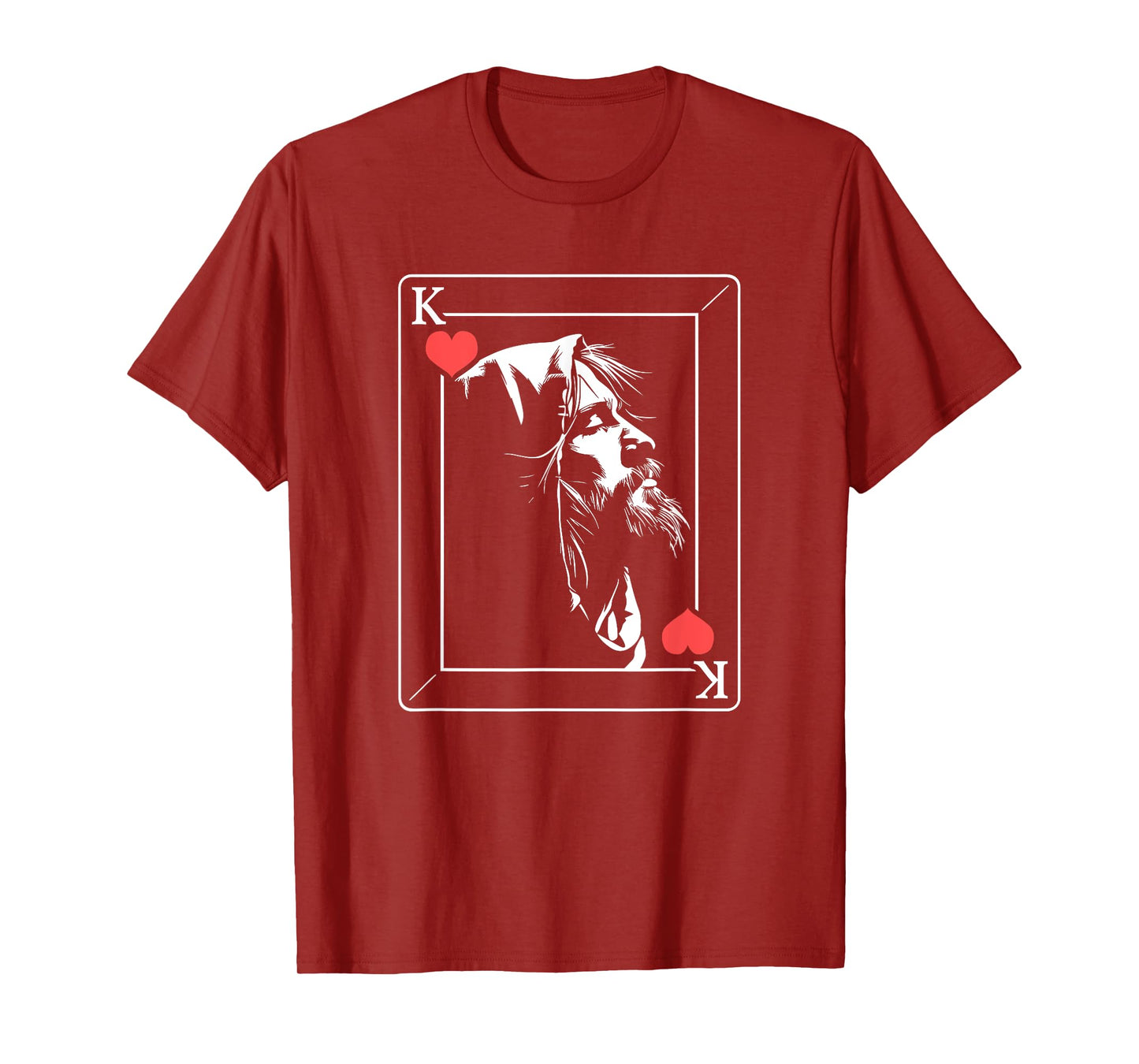 Jesus Is King Of Hearts T-Shirt
