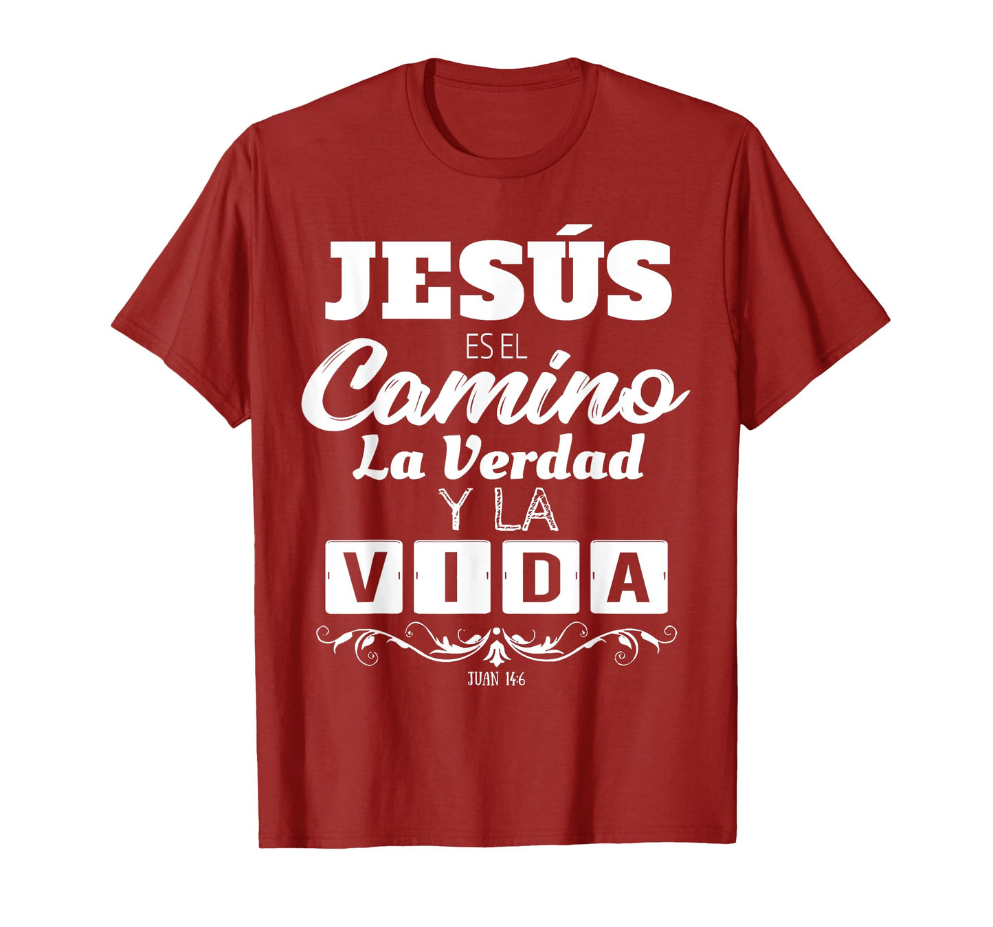 Mensajes Biblicos Espanol para Cristianos Camisetas Spanish T-Shirt