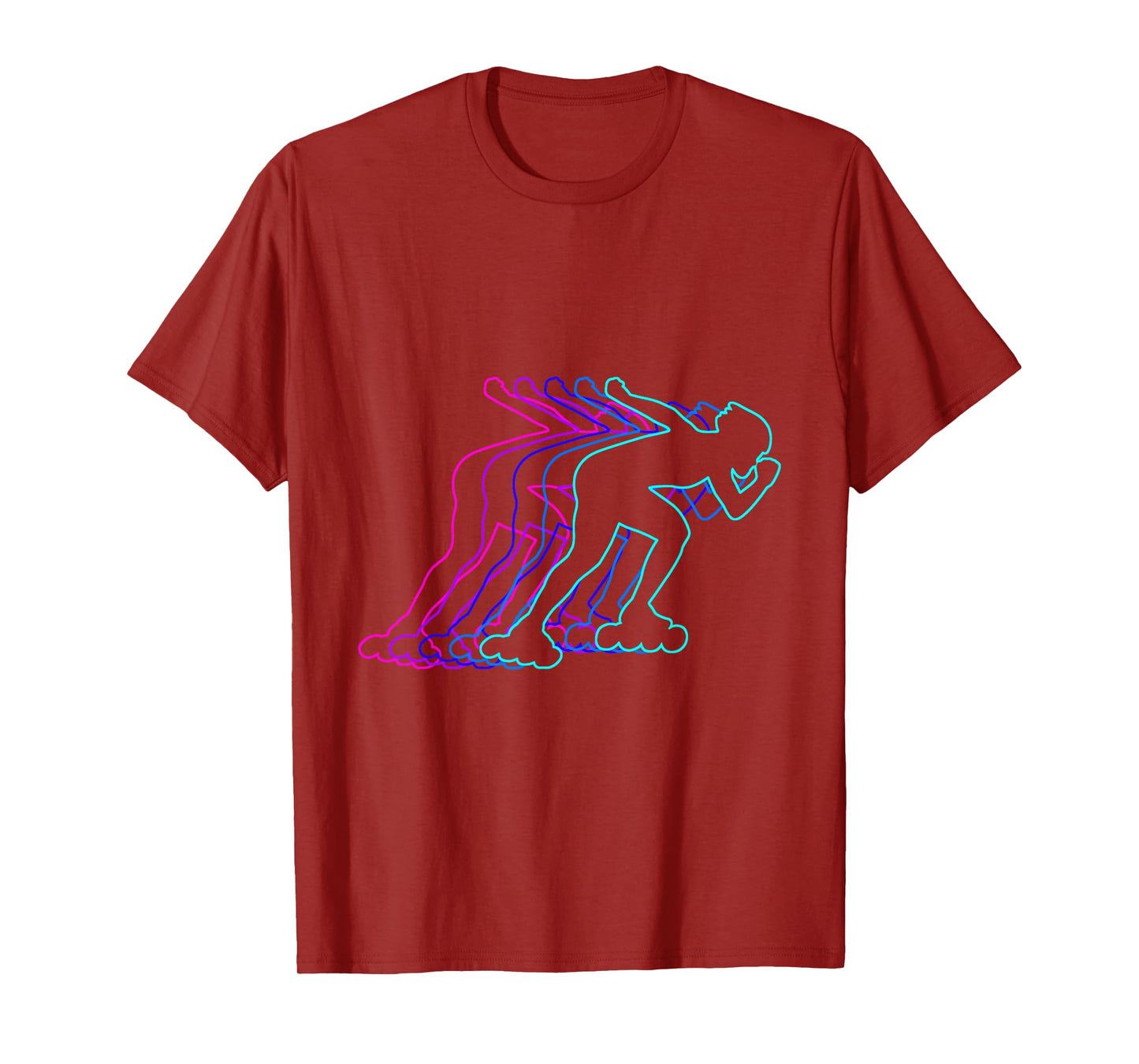 Roller Skating Roller Skater Gift Clothes For Boys Youth Men T-Shirt