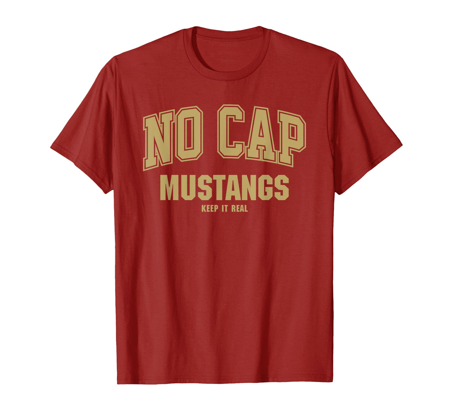 Coronado Mustangs NO CAP Keepin' It Real T-Shirt