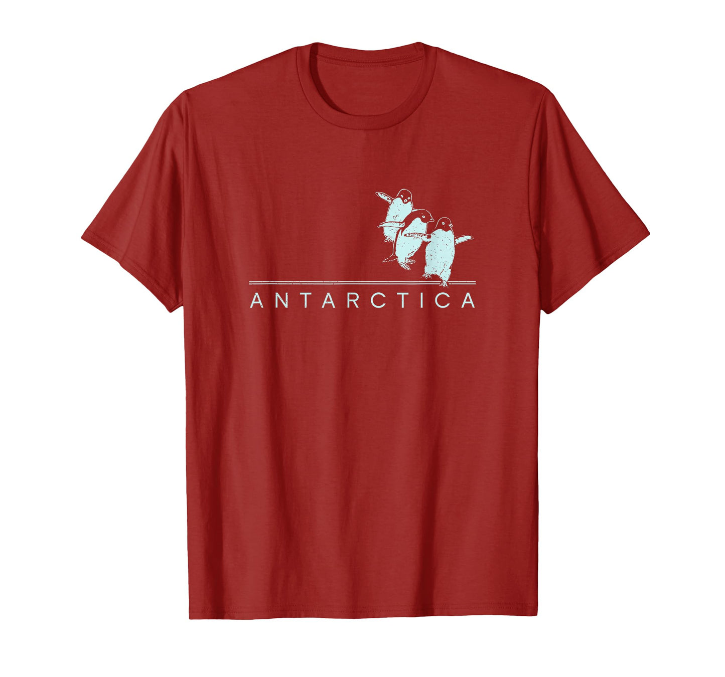 Antarctica Penguins Graphic Souvenirs T-Shirt
