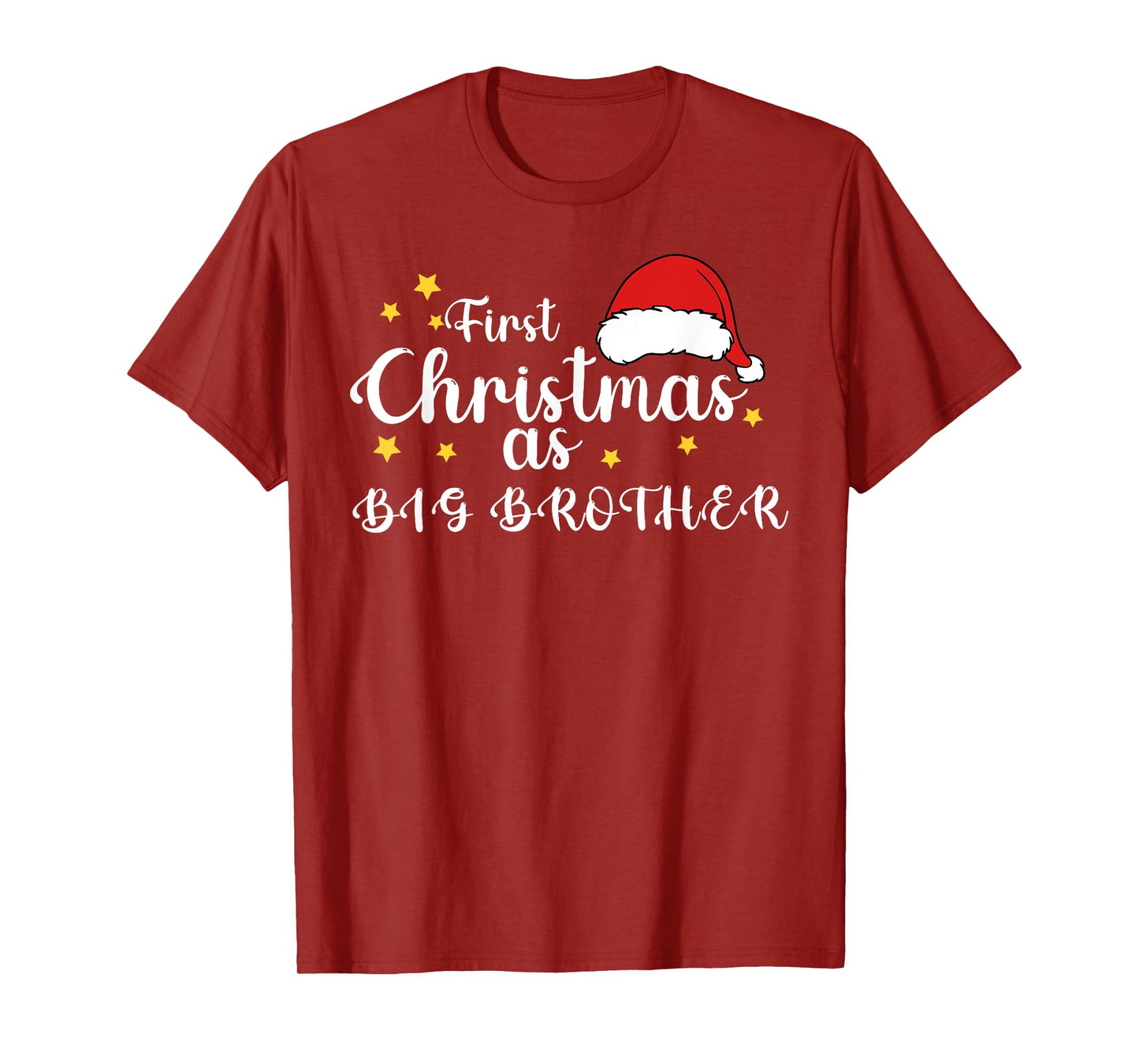 First Christmas As Big Brother 1st Christmas Matching Family T-Shirt