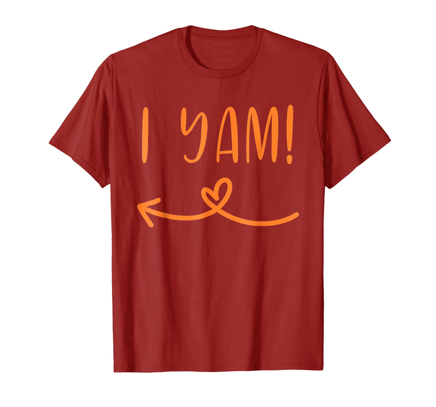 Thanksgiving Matching Couple She's My Sweet Potato I Yam Set T-Shirt