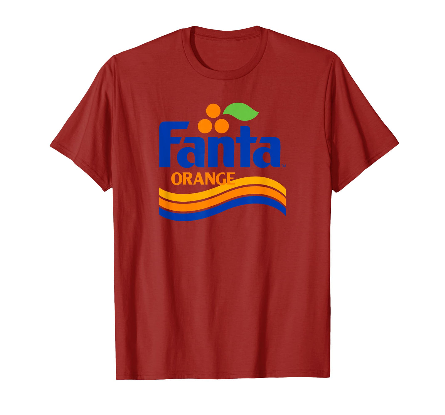 Fanta Orange 1980s Retro Wave Logo T-Shirt