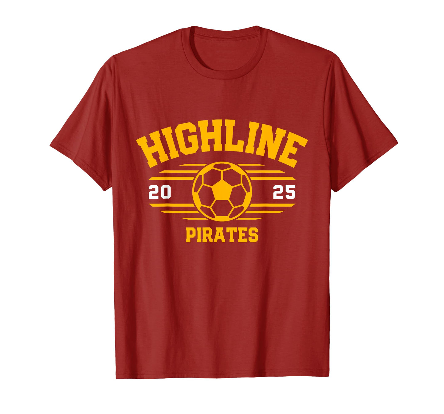 Highline Pirates Soccer Ball 2025 T-Shirt
