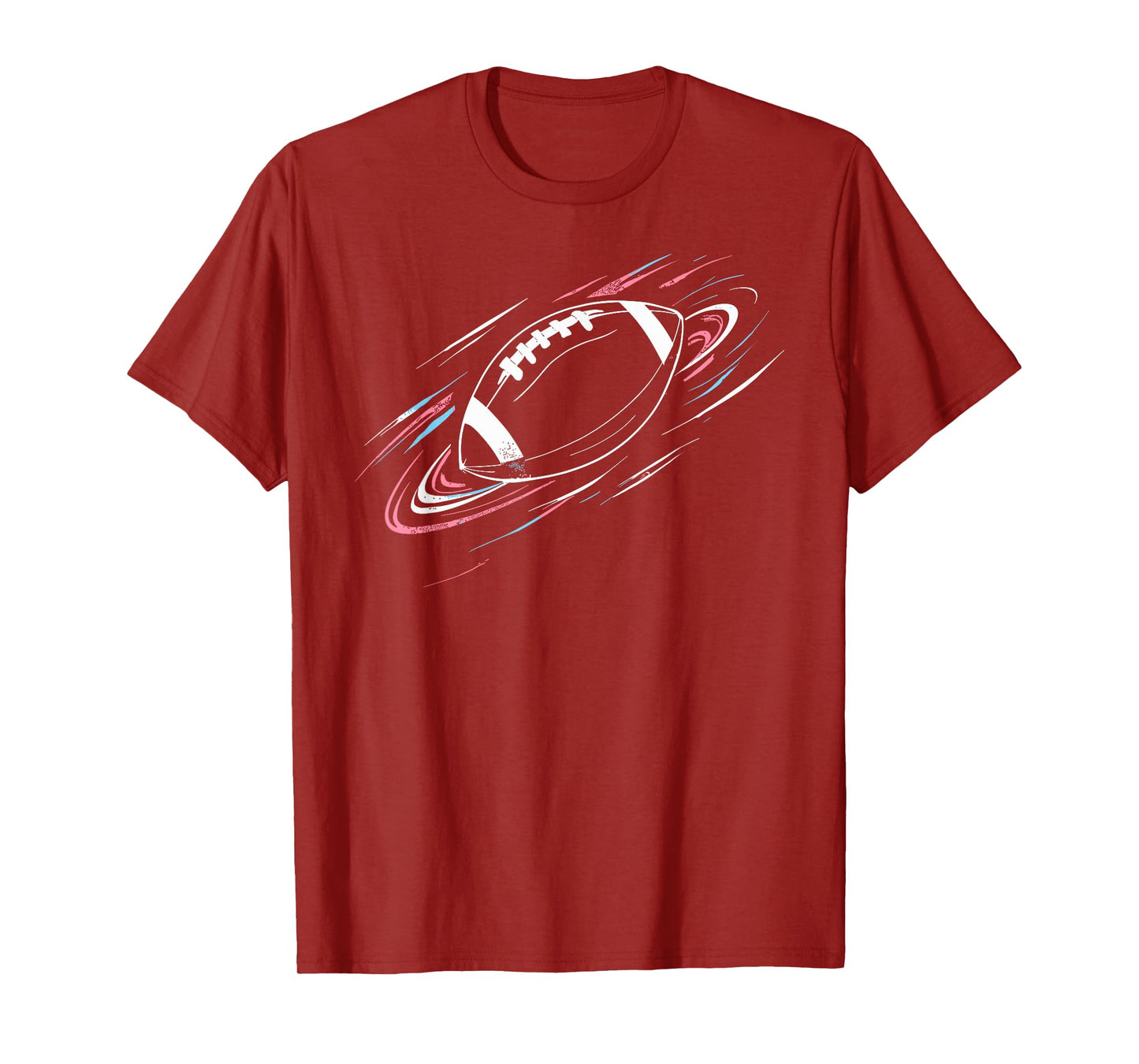 American Football Minimal Football Graphic T-Shirt