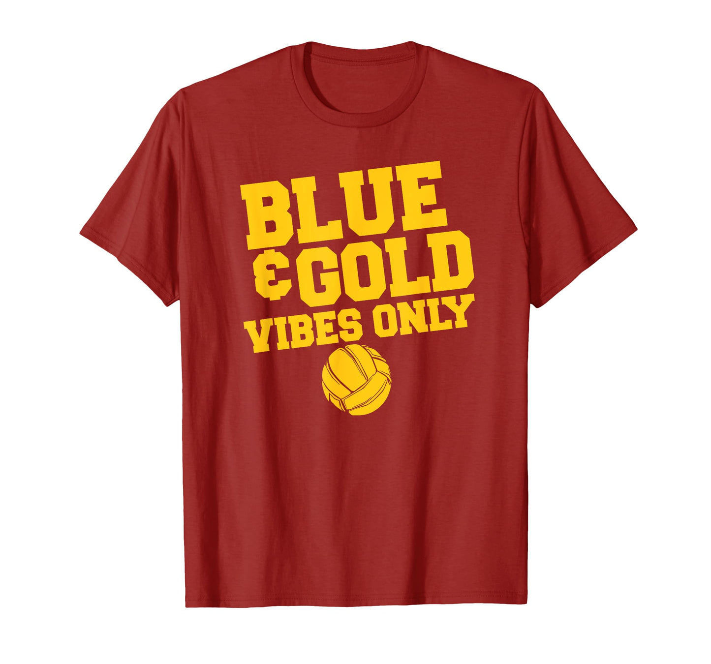 Blue Gold Game Day High School Volleyball Group Team T-Shirt
