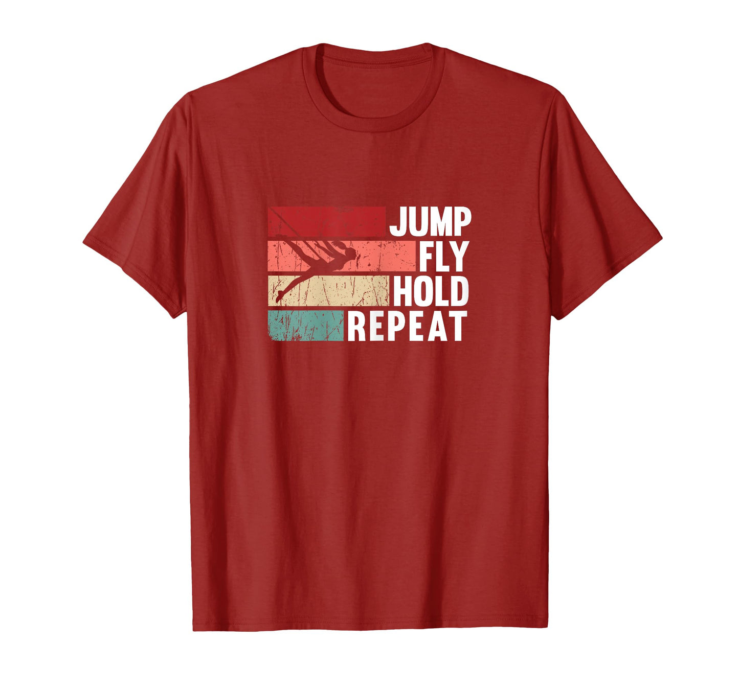 Bungee Fitness Equipment Jump Fly Sling Workout T-Shirt