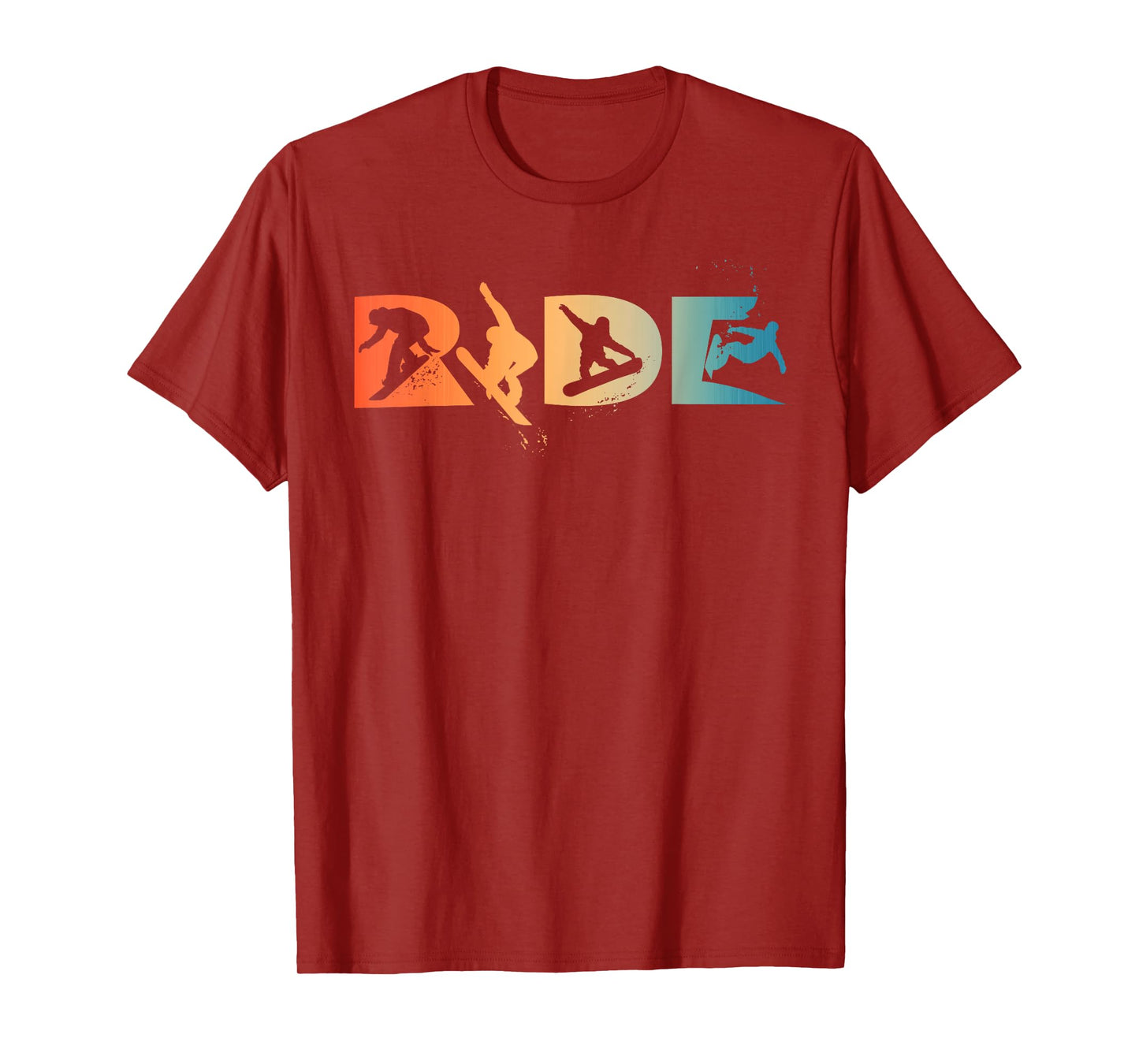 RIDE Snowboarding Funny Snowboard Snowboarder Gift Men Boys T-Shirt