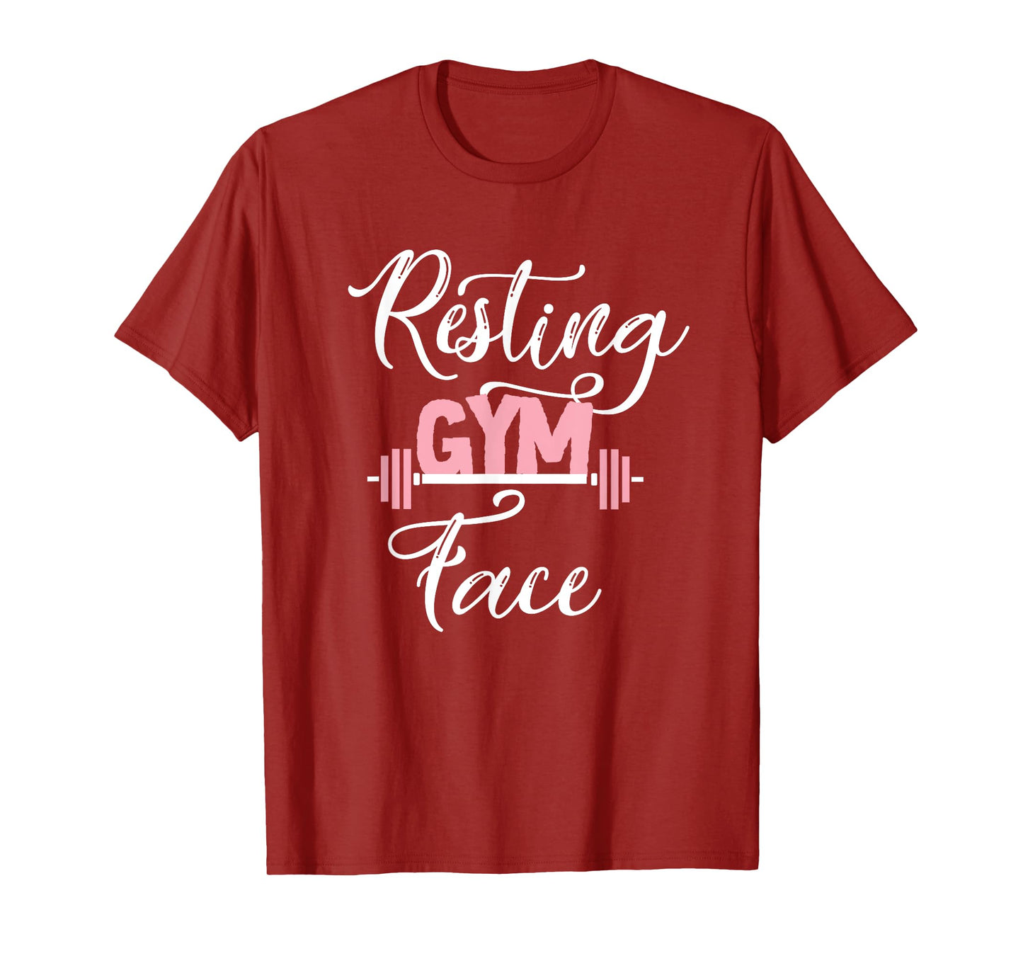 resting gym face funny cool workout fitness saying quote T-Shirt