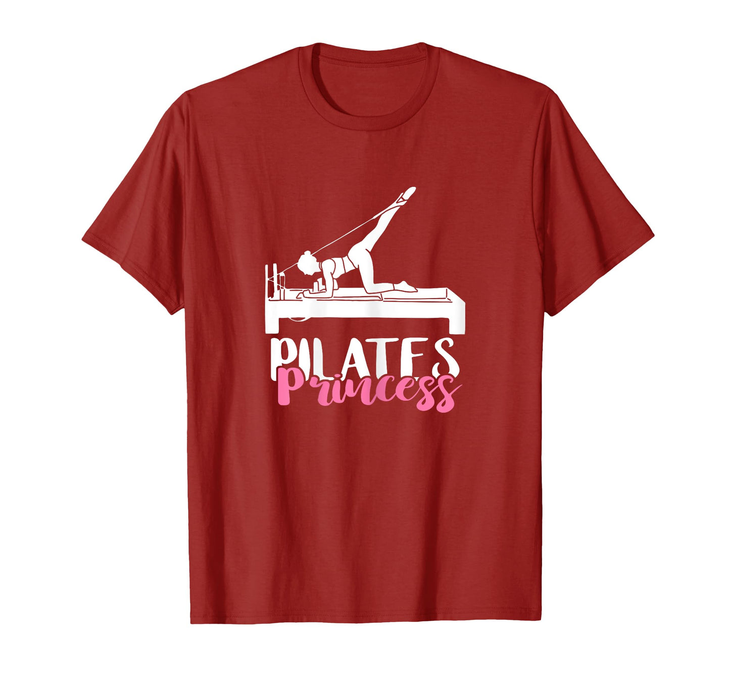 Pilates Princess Fitness Instructor Workout Exercise Pilates T-Shirt