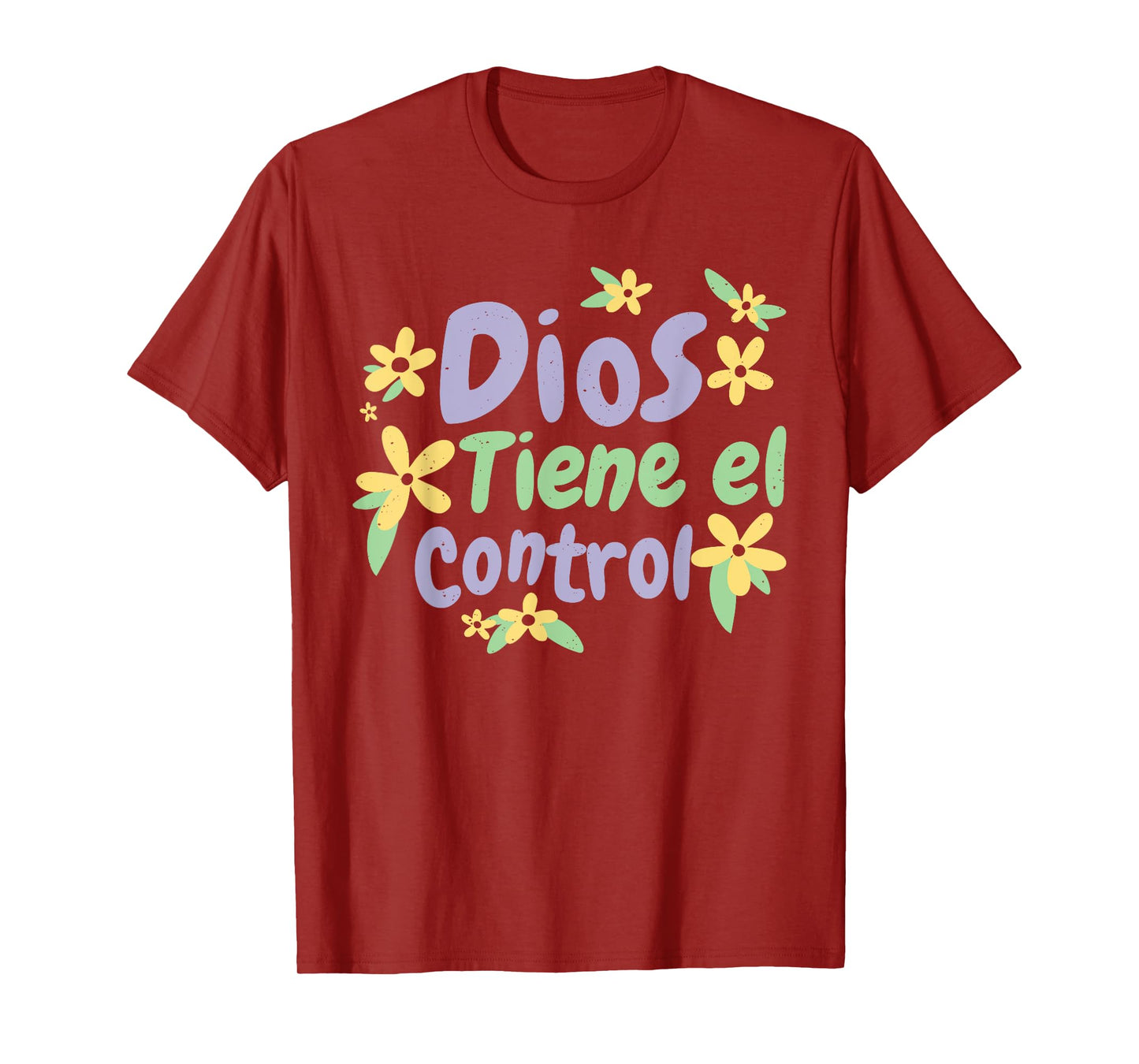 Dios Tiene El Control Jesus God Christian Spanish Bilingual T-Shirt