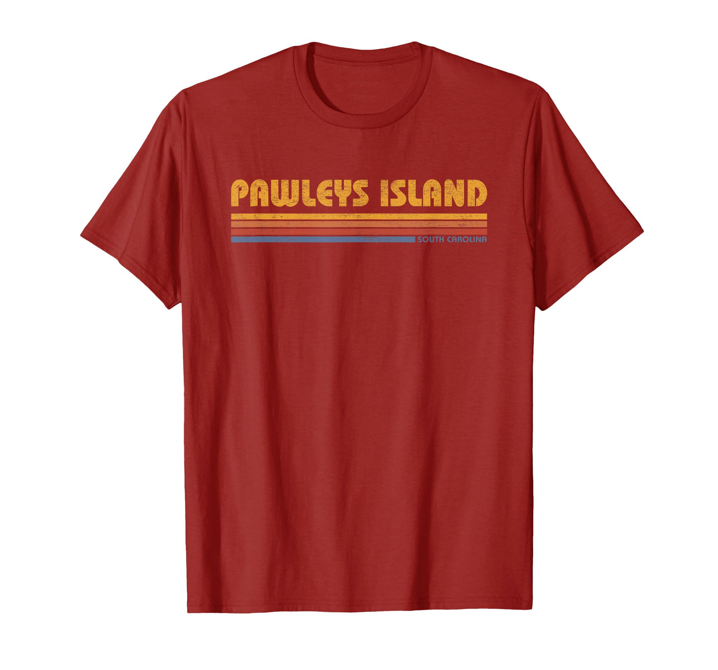 Pawleys Island South Carolina Vintage Throwback Souvenir T-Shirt