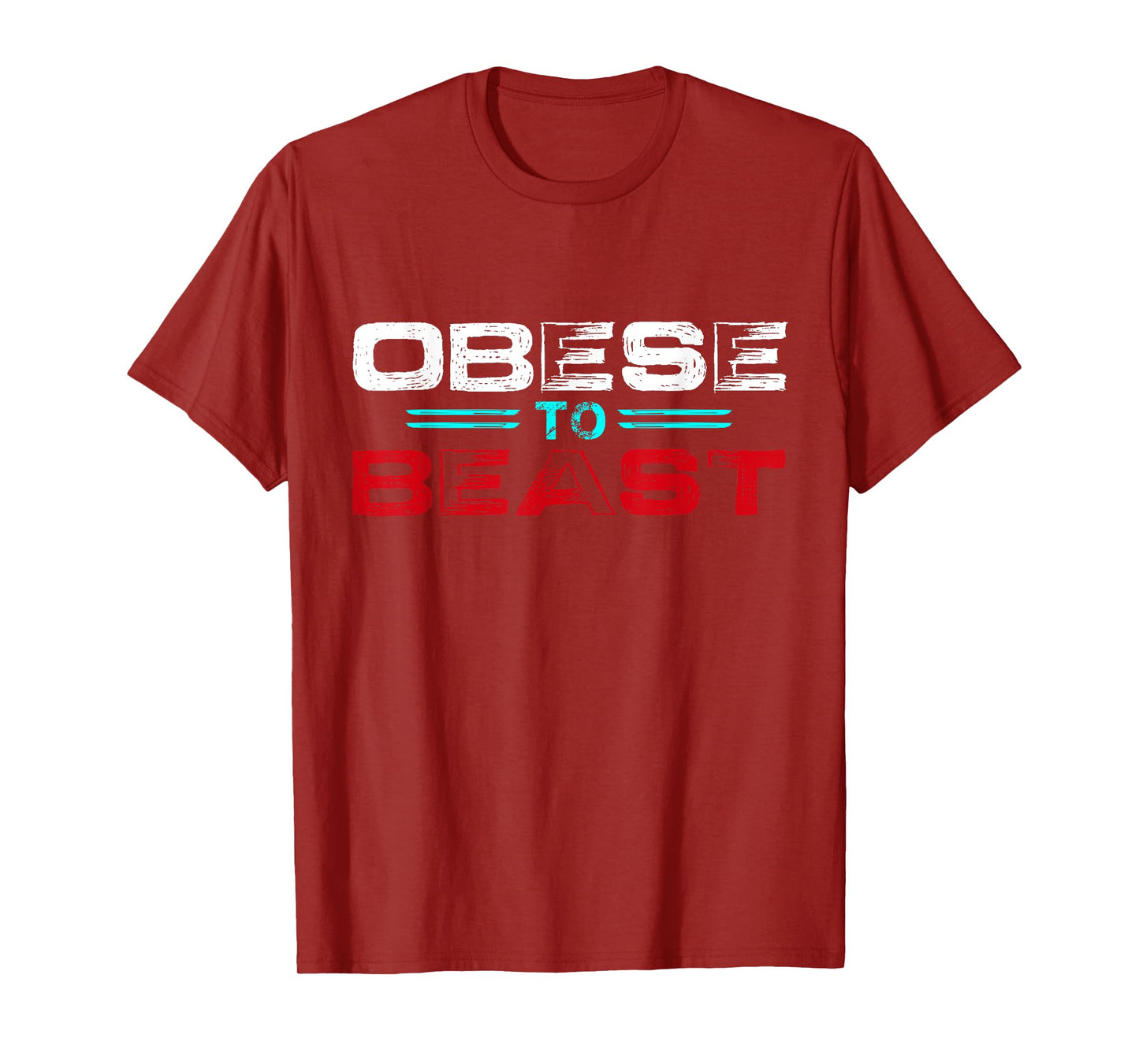 Obese To Beast Fitness Gift T-Shirt T-Shirt