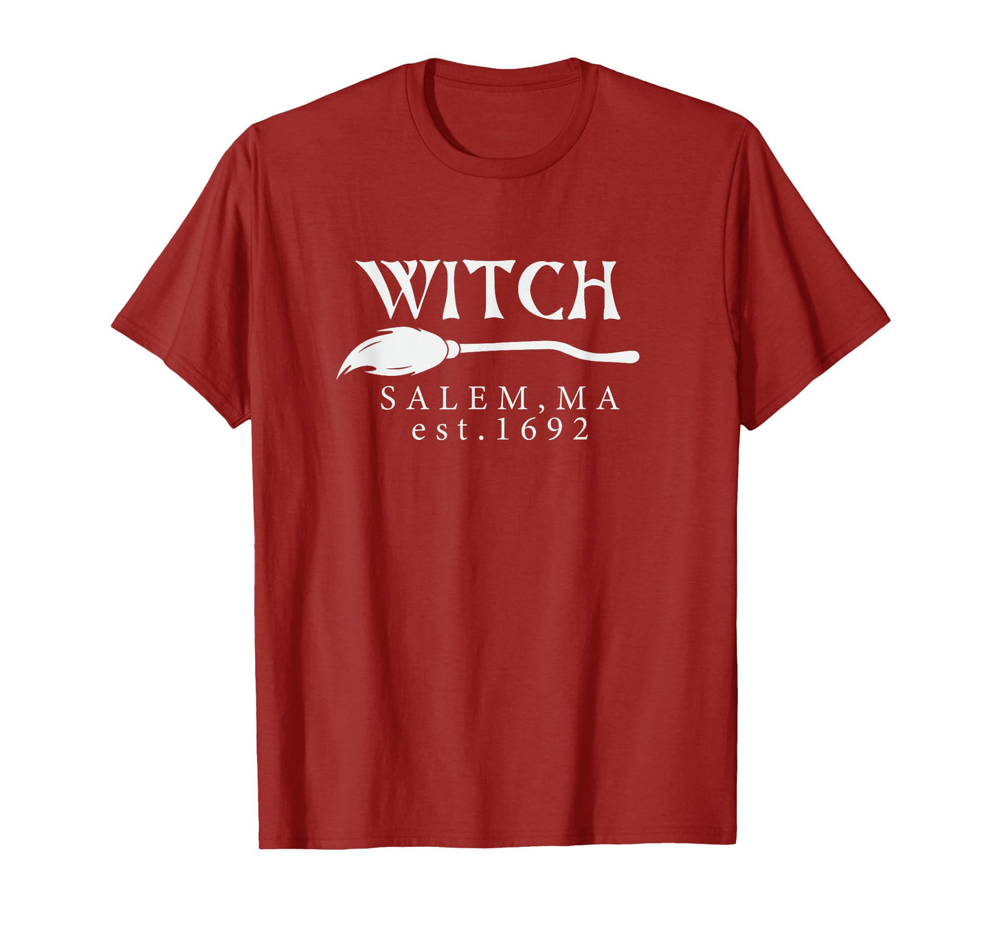 Halloween Witch Salem, MA est.1692 Spooky Women's Graphic T-Shirt
