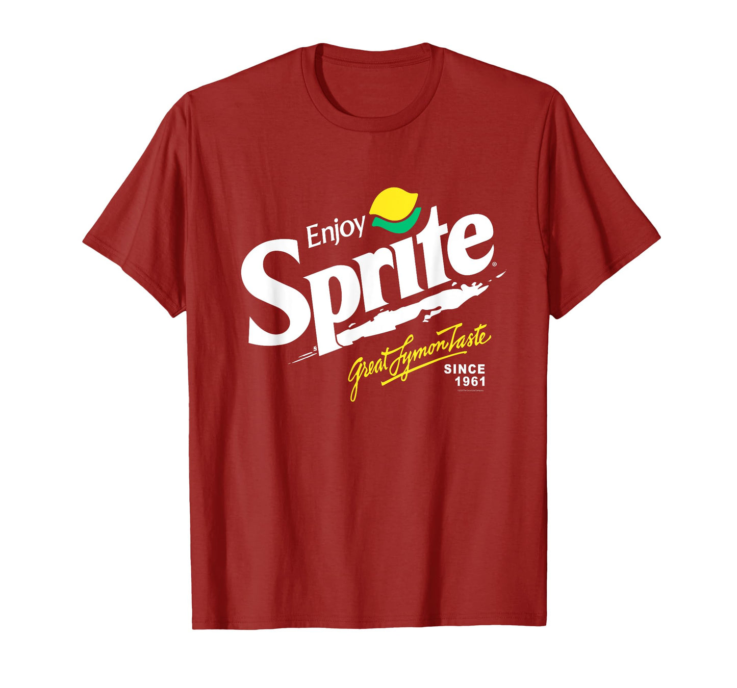 Sprite Great Lymon Taste Since 1961 Retro Label T-Shirt