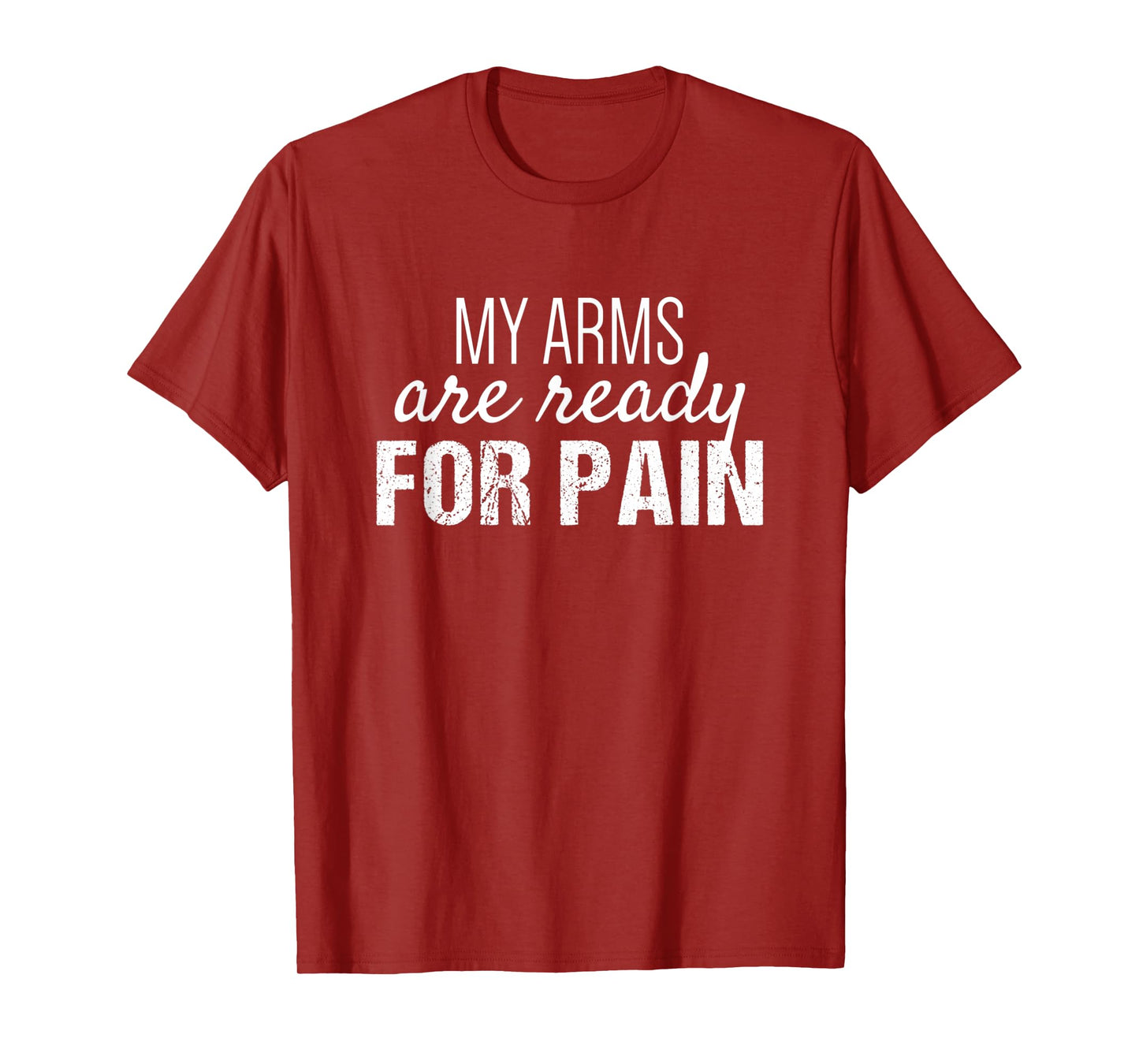 Arm Day Everyday | My Arms are Ready for Pain T-Shirt