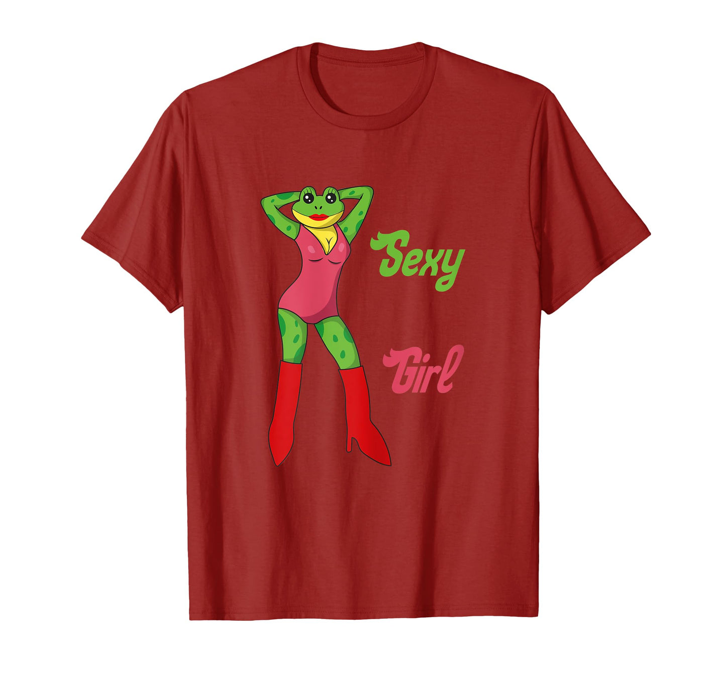 Womens Stripper Frog, Sexy Girl, Lesbian Frog, Sexy Frog T-Shirt