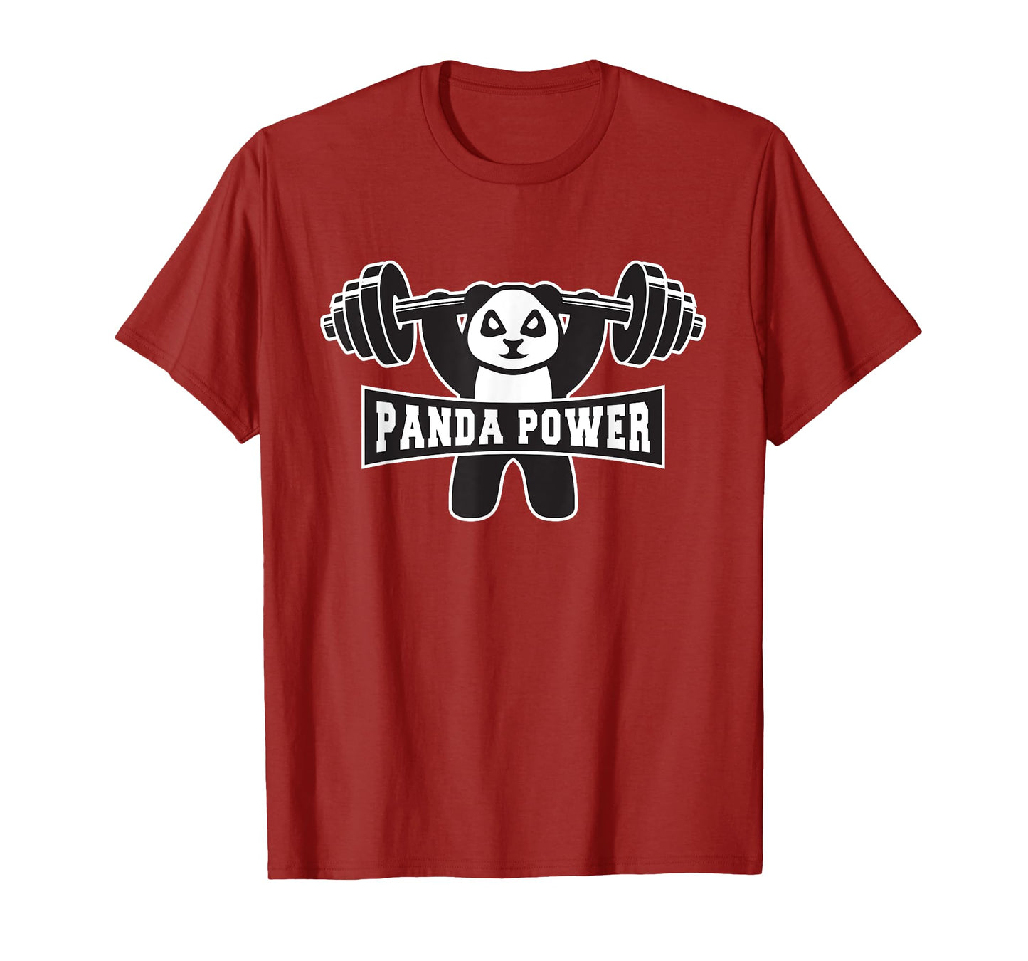 Funny Panda Power Shirt Workout Gift Panda Gym T-Shirt T-Shirt